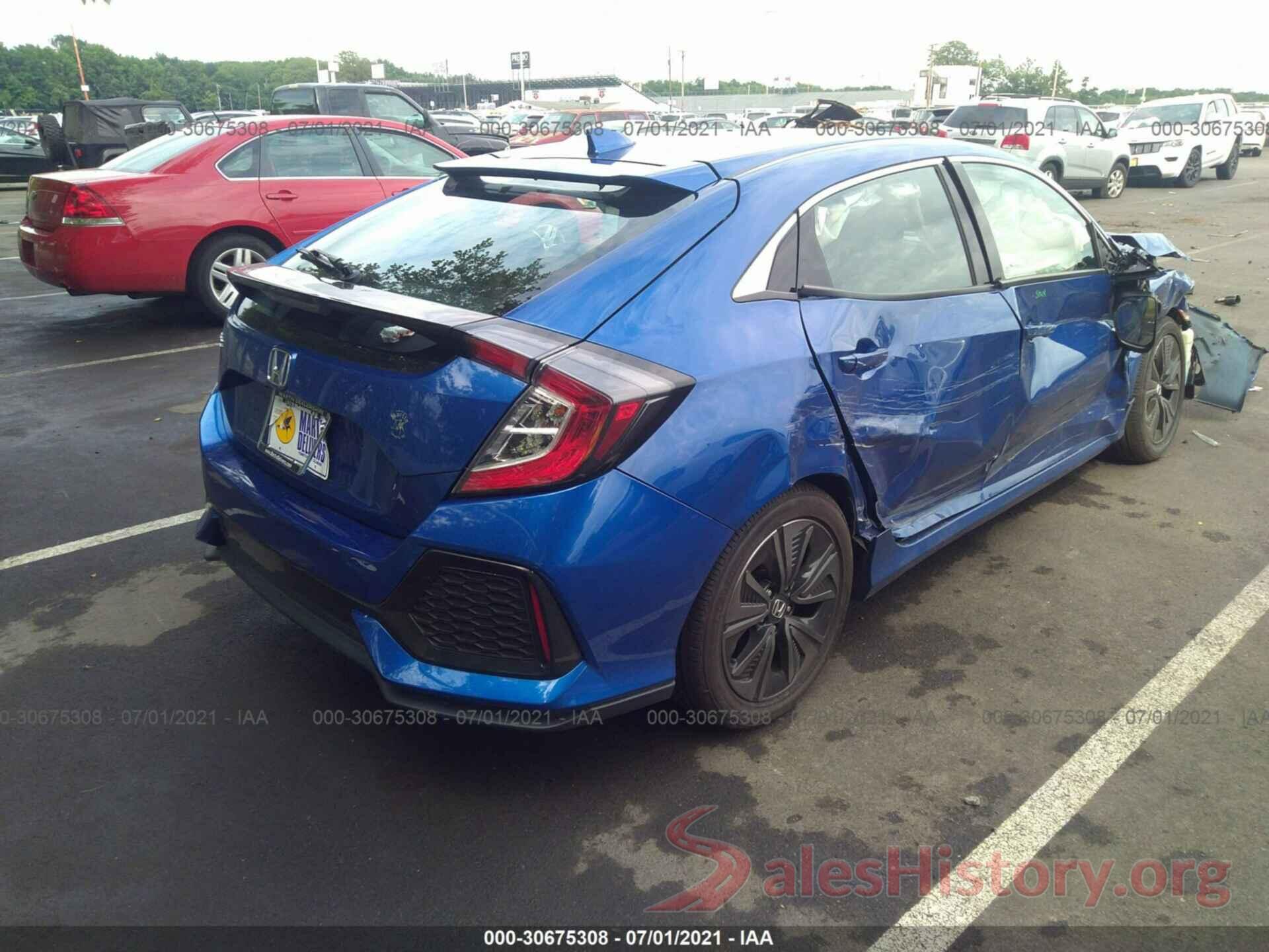 SHHFK7H5XJU400176 2018 HONDA CIVIC HATCHBACK