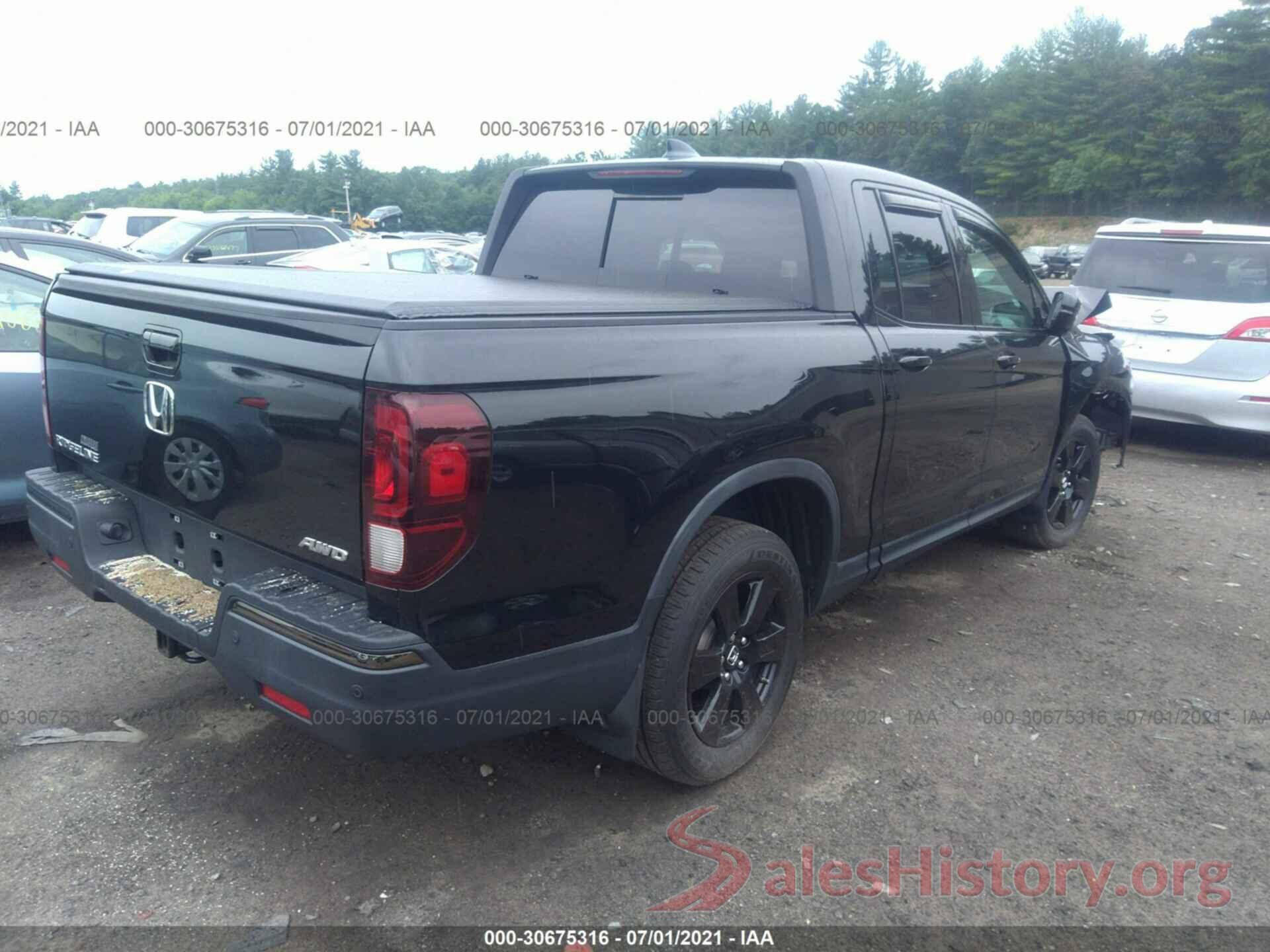 5FPYK3F85HB037738 2017 HONDA RIDGELINE