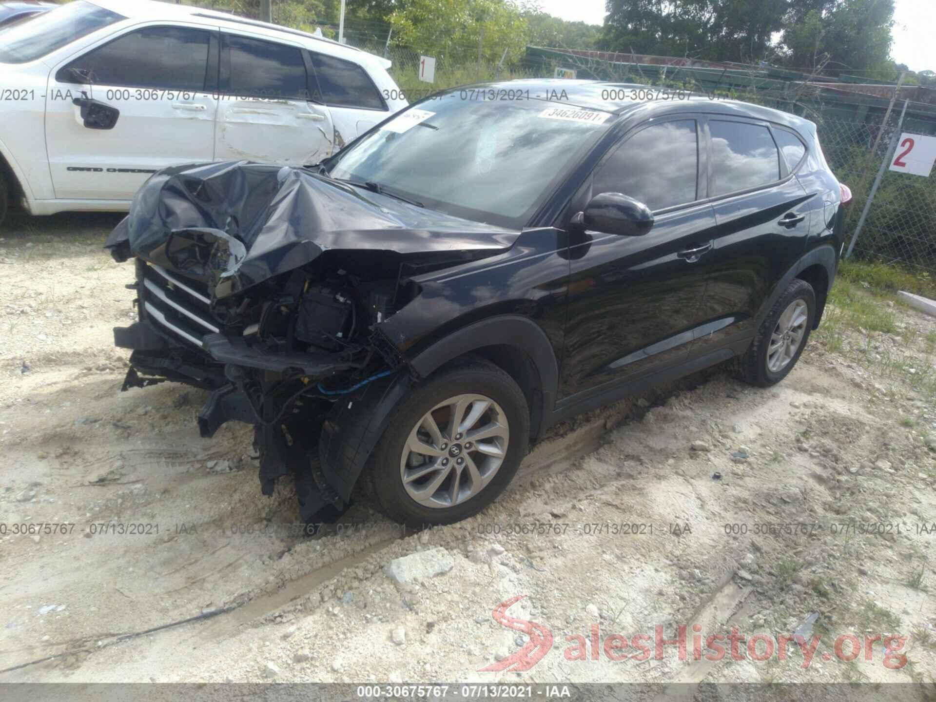 KM8J23A48HU260213 2017 HYUNDAI TUCSON