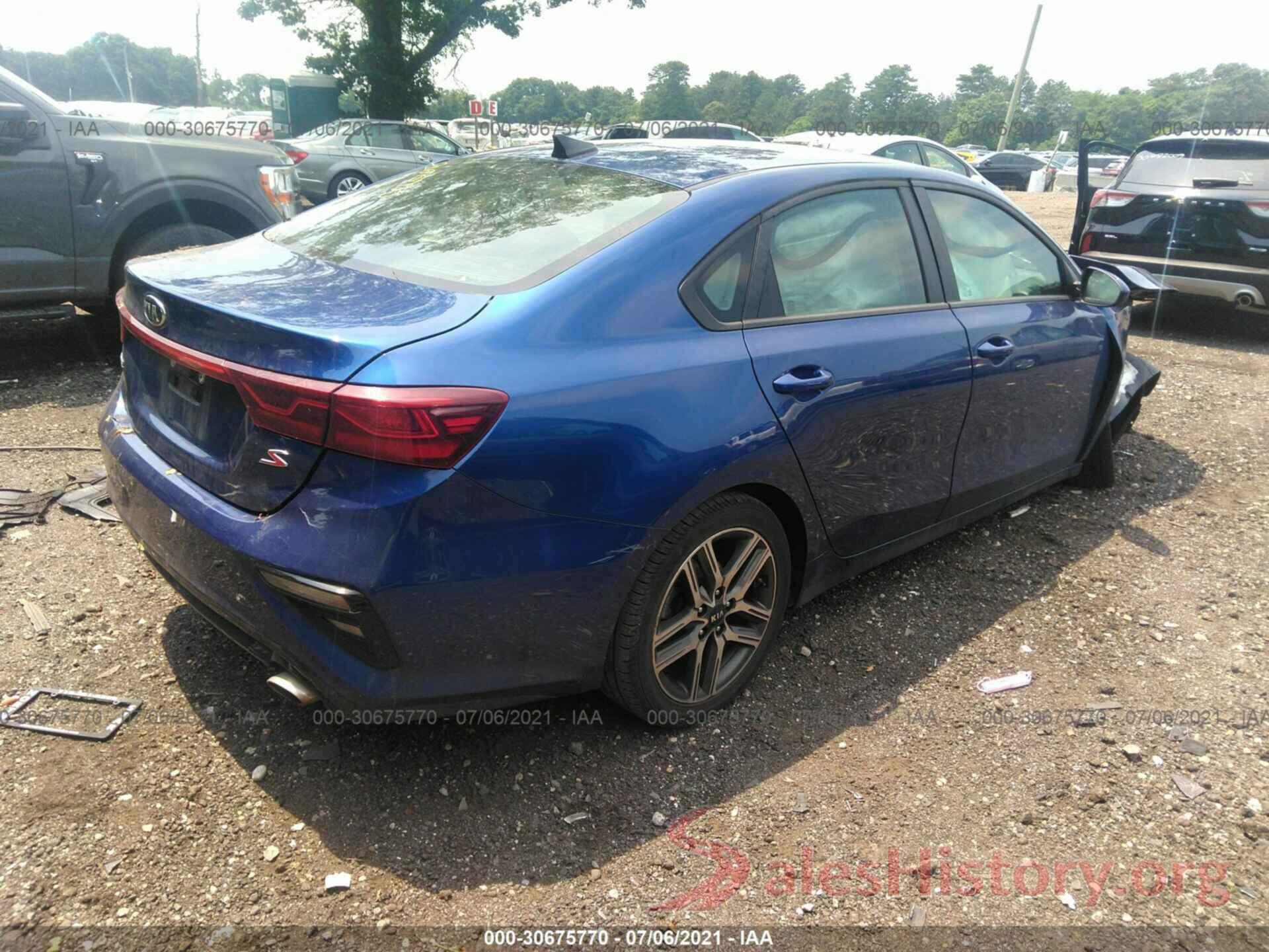 3KPF34AD8KE072245 2019 KIA FORTE