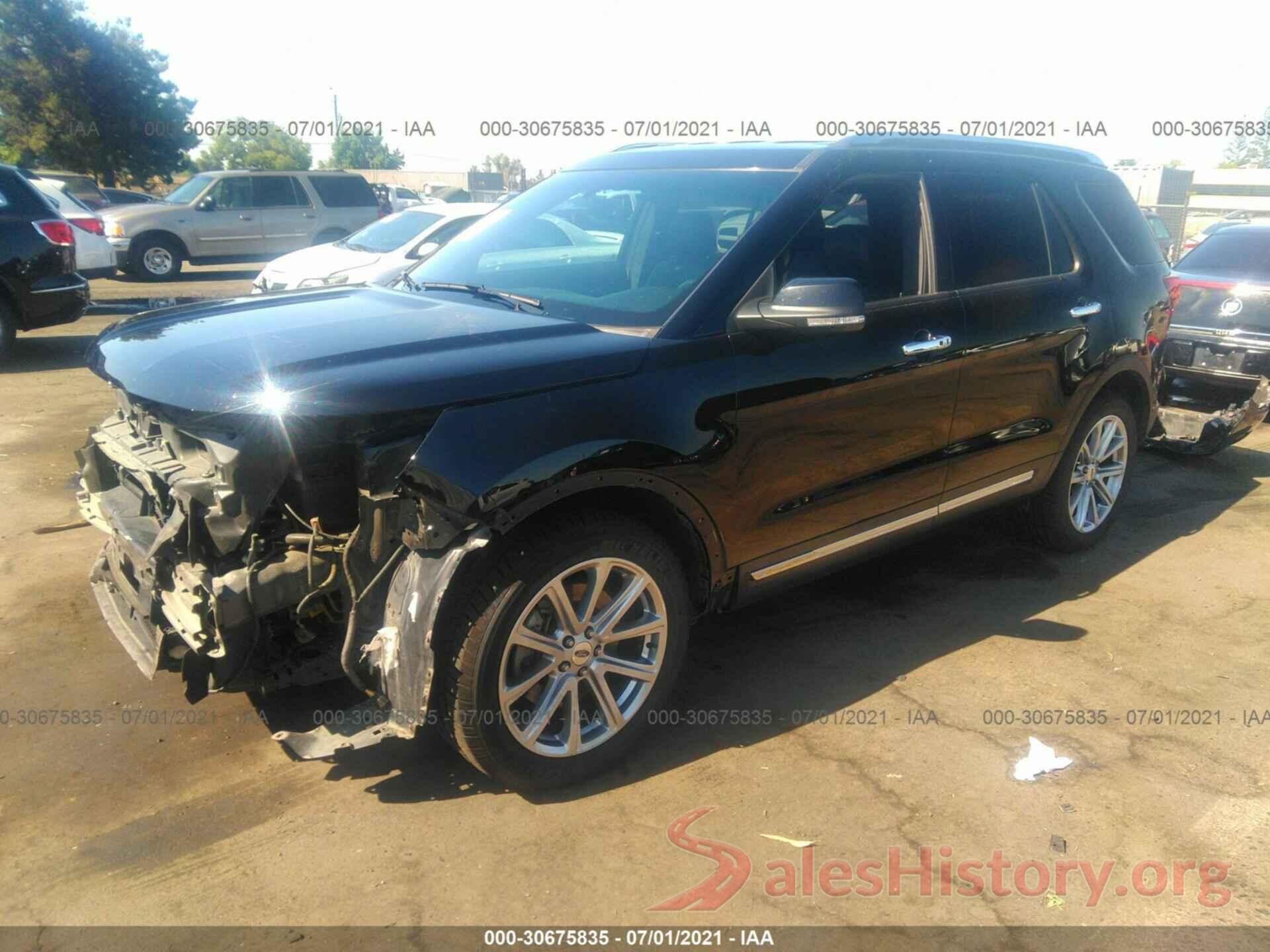 1FM5K7F88GGA36277 2016 FORD EXPLORER