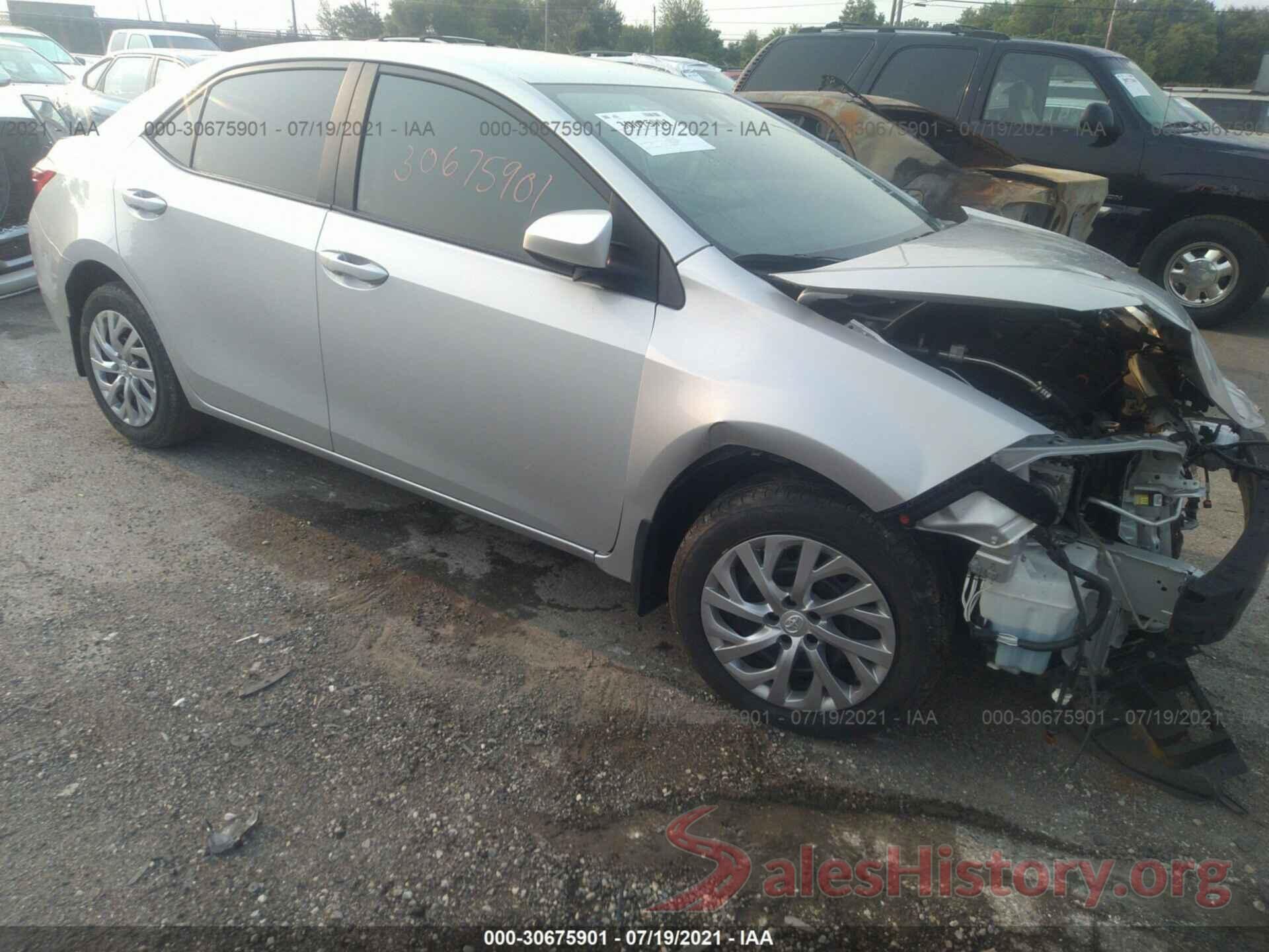 2T1BURHE5KC193434 2019 TOYOTA COROLLA