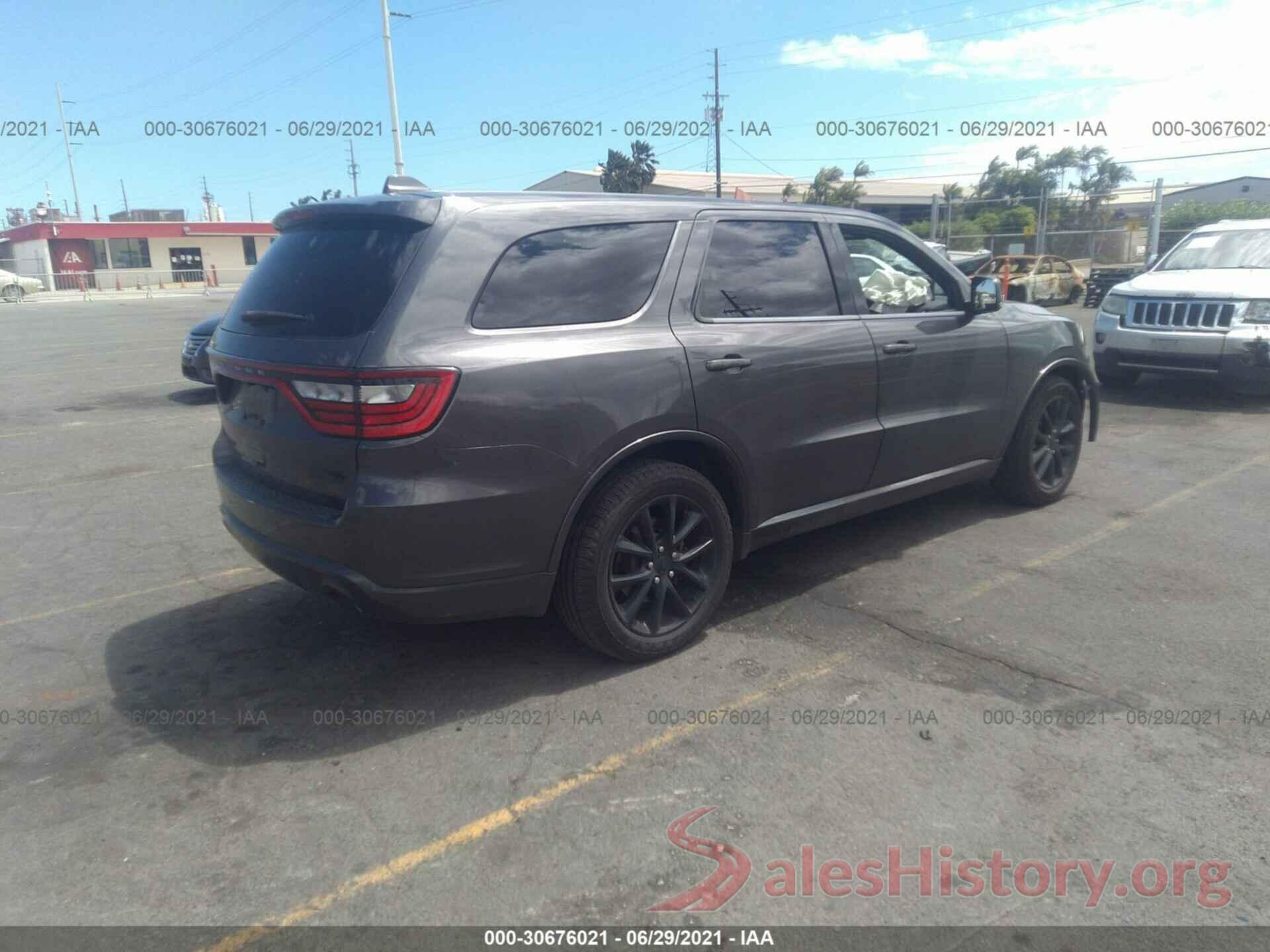 1C4SDHCT0HC610721 2017 DODGE DURANGO