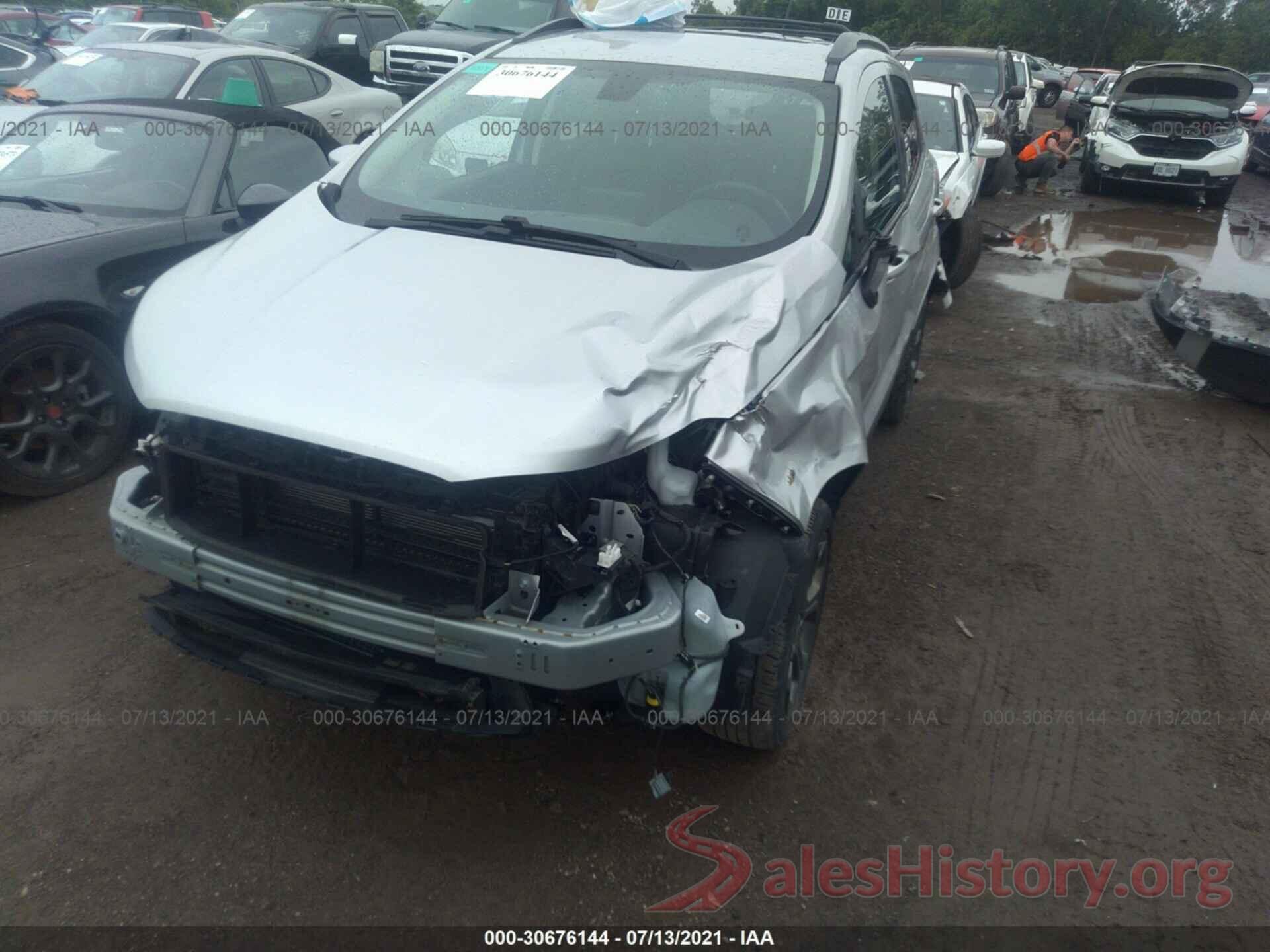 MAJ6P1CL6JC213607 2018 FORD ECOSPORT