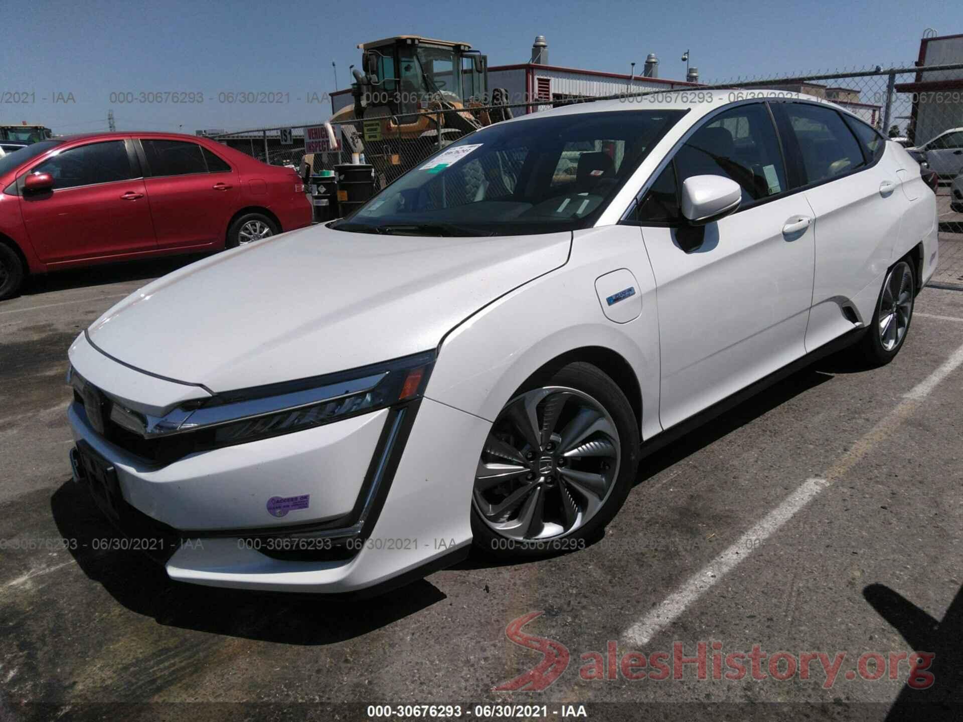 JHMZC5F15JC022330 2018 HONDA CLARITY PLUG-IN HYBRID