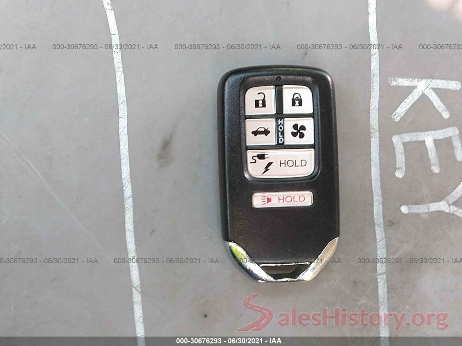 JHMZC5F15JC022330 2018 HONDA CLARITY PLUG-IN HYBRID