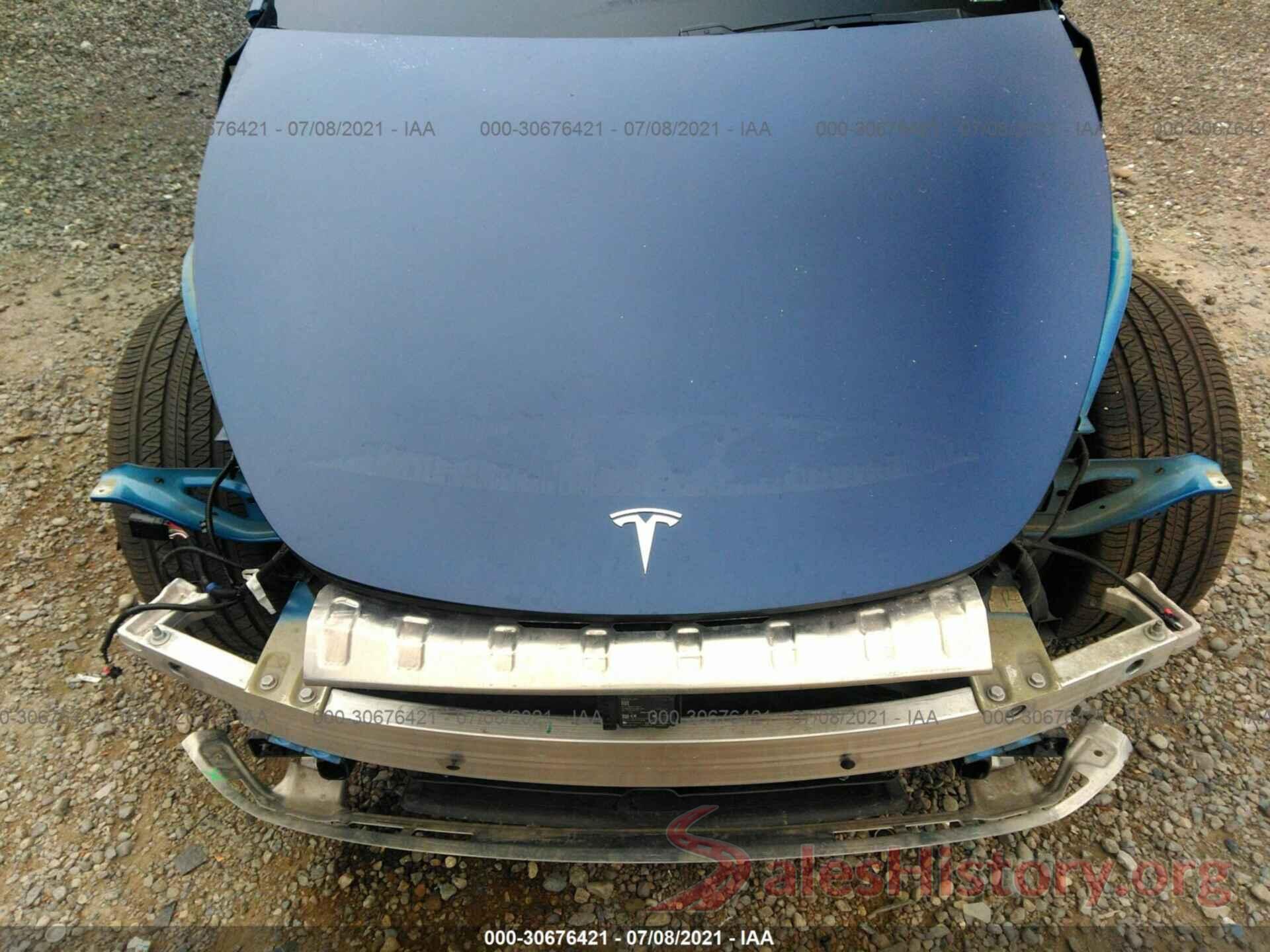 5YJYGDEE4MF074829 2021 TESLA MODEL Y