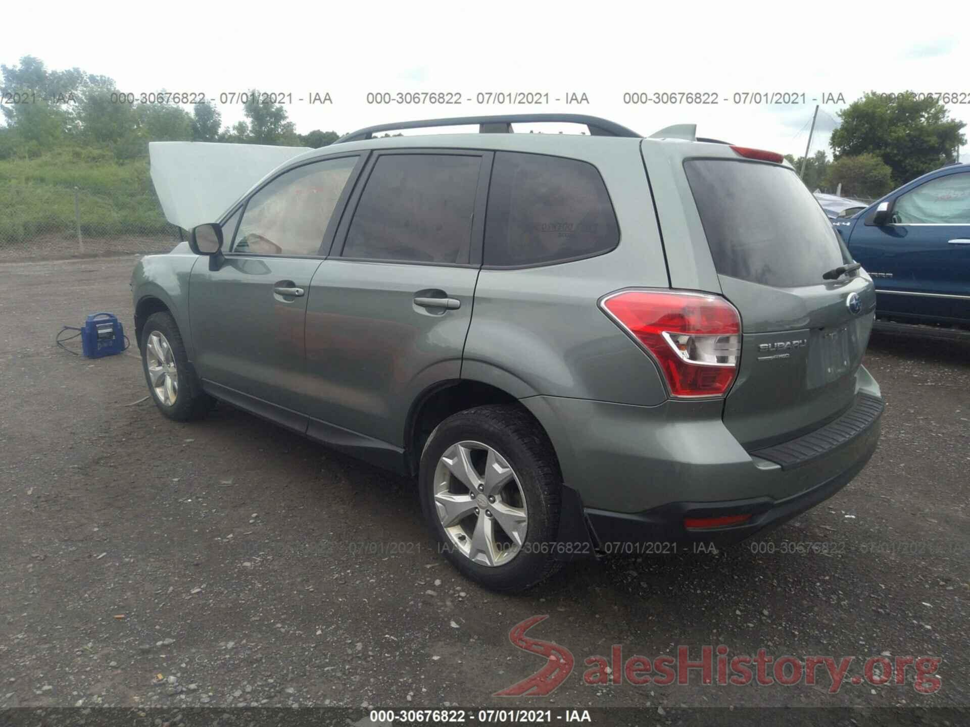 JF2SJADC3GH400325 2016 SUBARU FORESTER