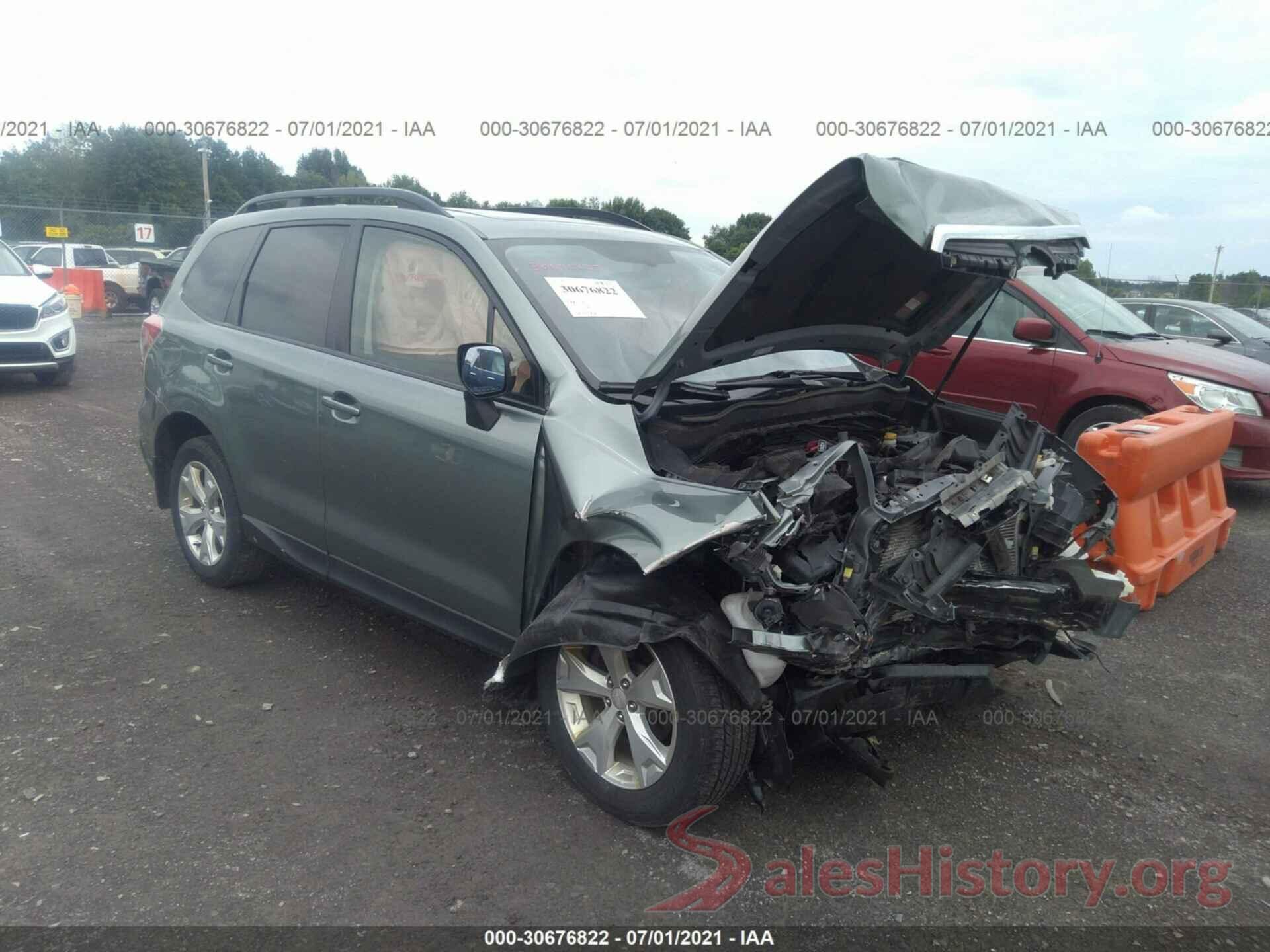 JF2SJADC3GH400325 2016 SUBARU FORESTER