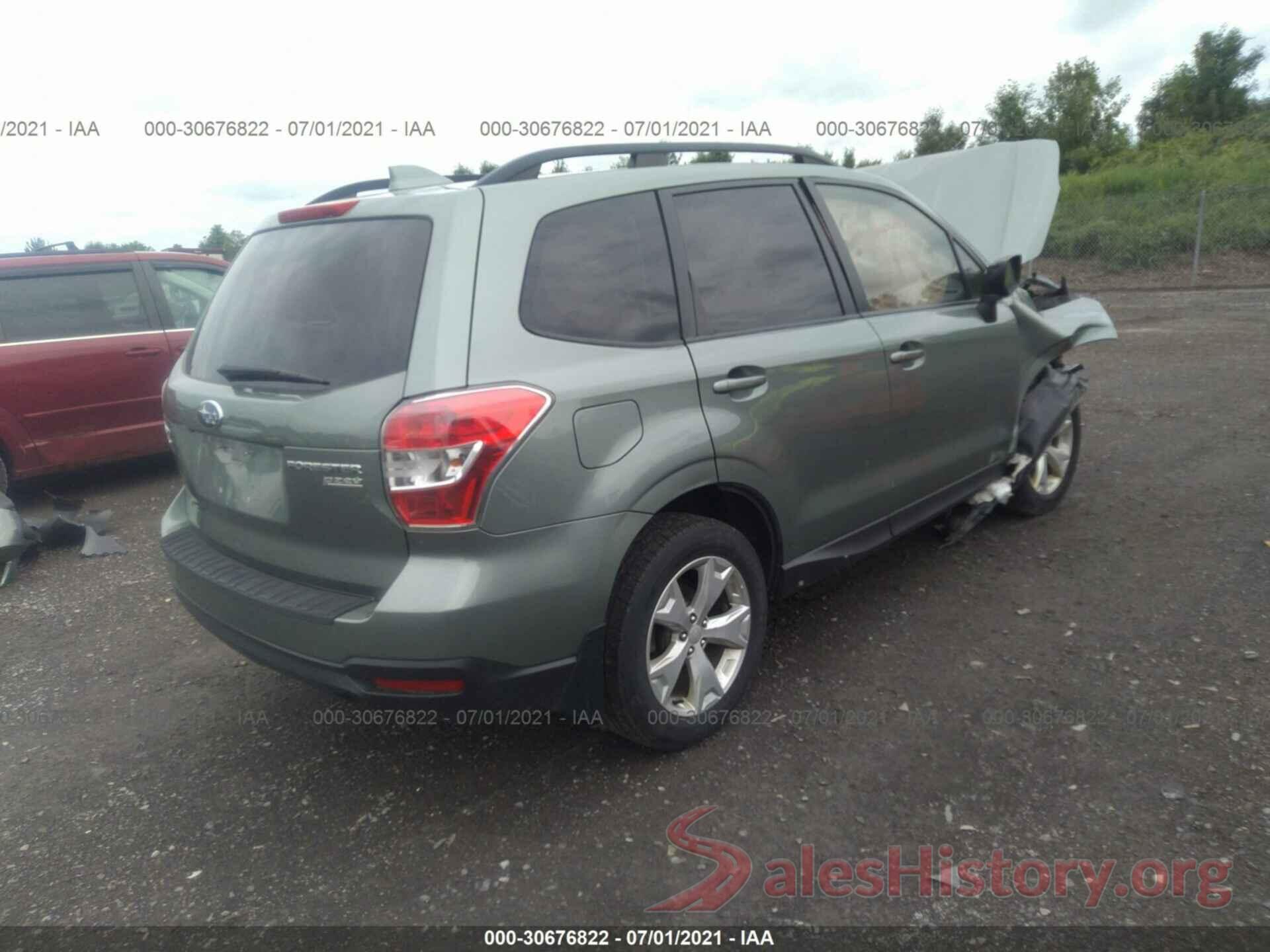 JF2SJADC3GH400325 2016 SUBARU FORESTER