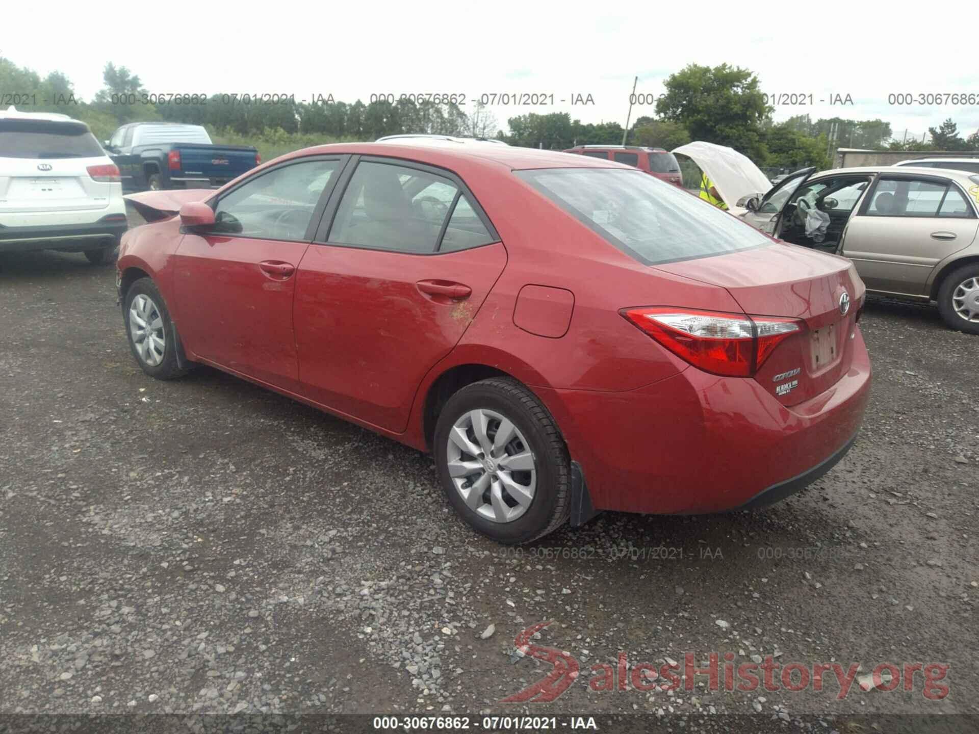 2T1BURHE2GC735984 2016 TOYOTA COROLLA