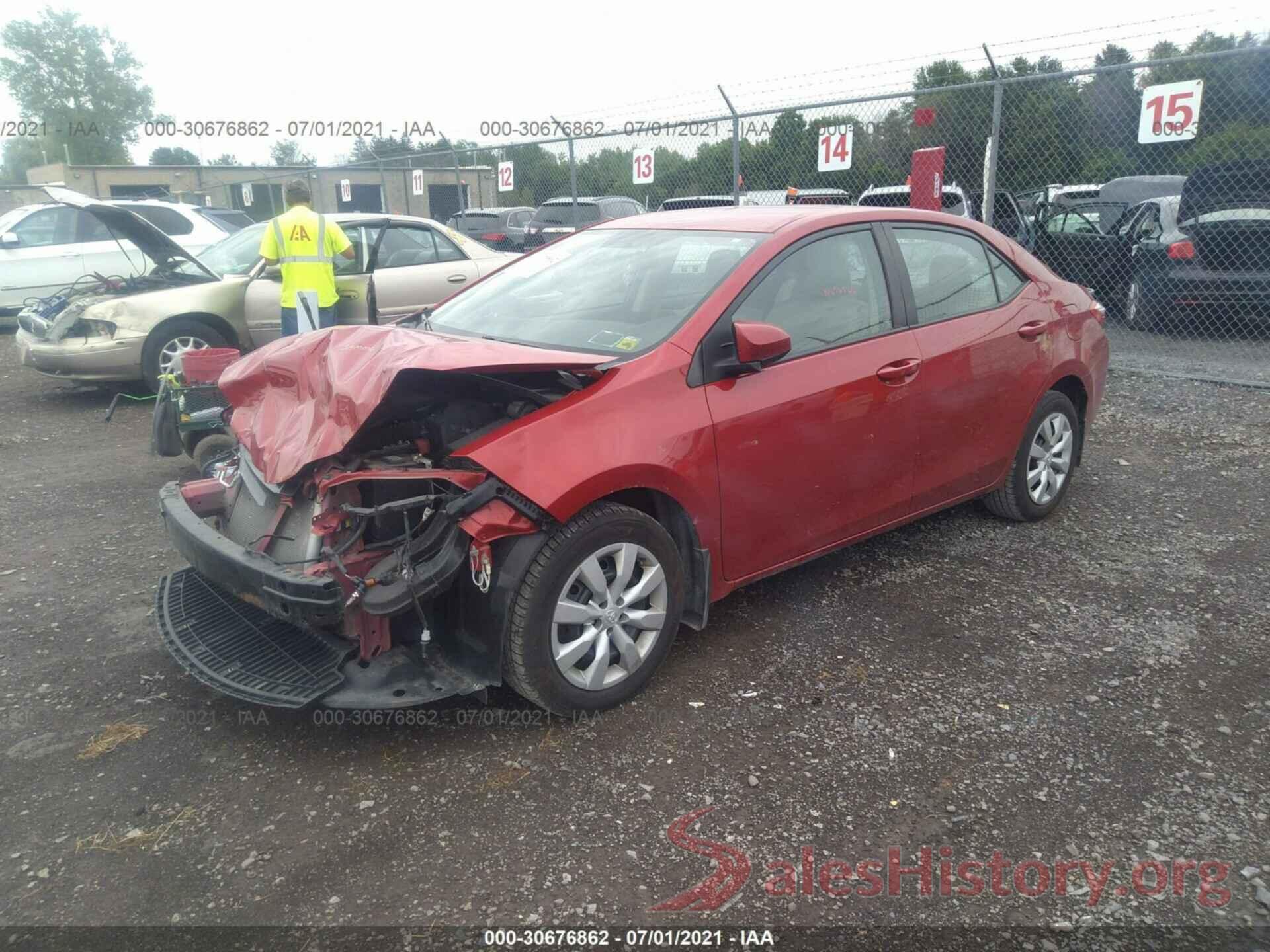 2T1BURHE2GC735984 2016 TOYOTA COROLLA