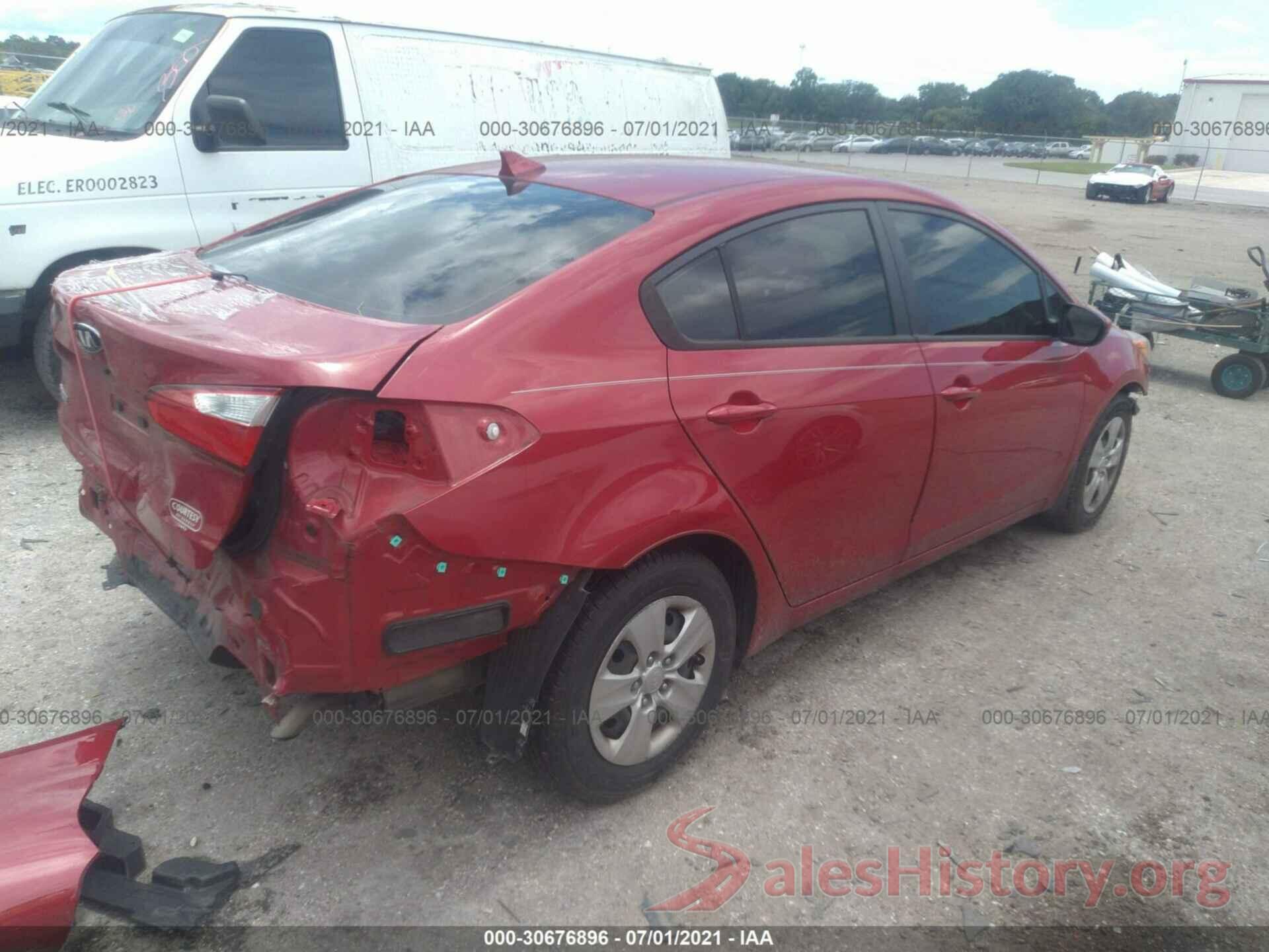 KNAFK4A66G5563563 2016 KIA FORTE