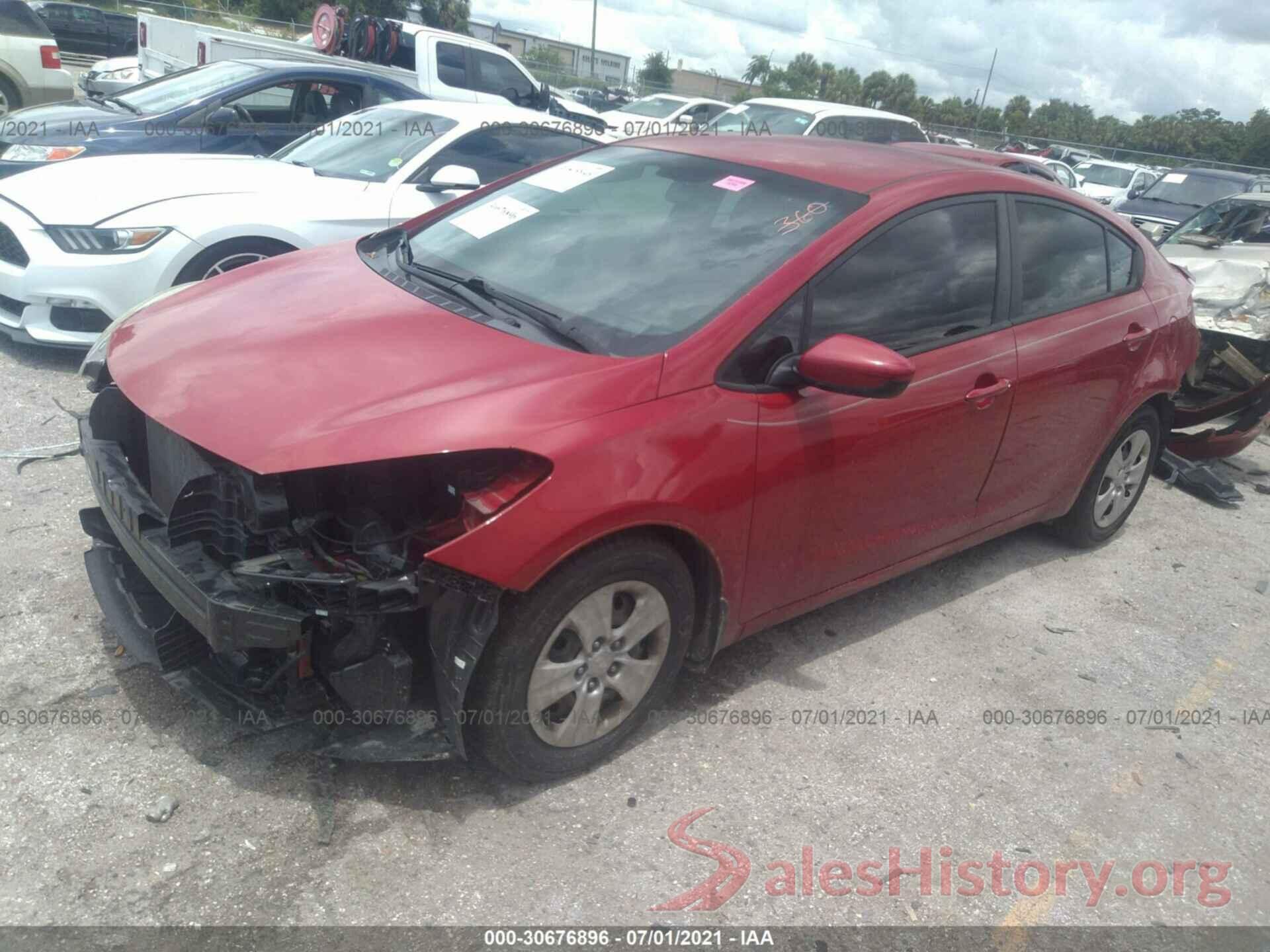 KNAFK4A66G5563563 2016 KIA FORTE