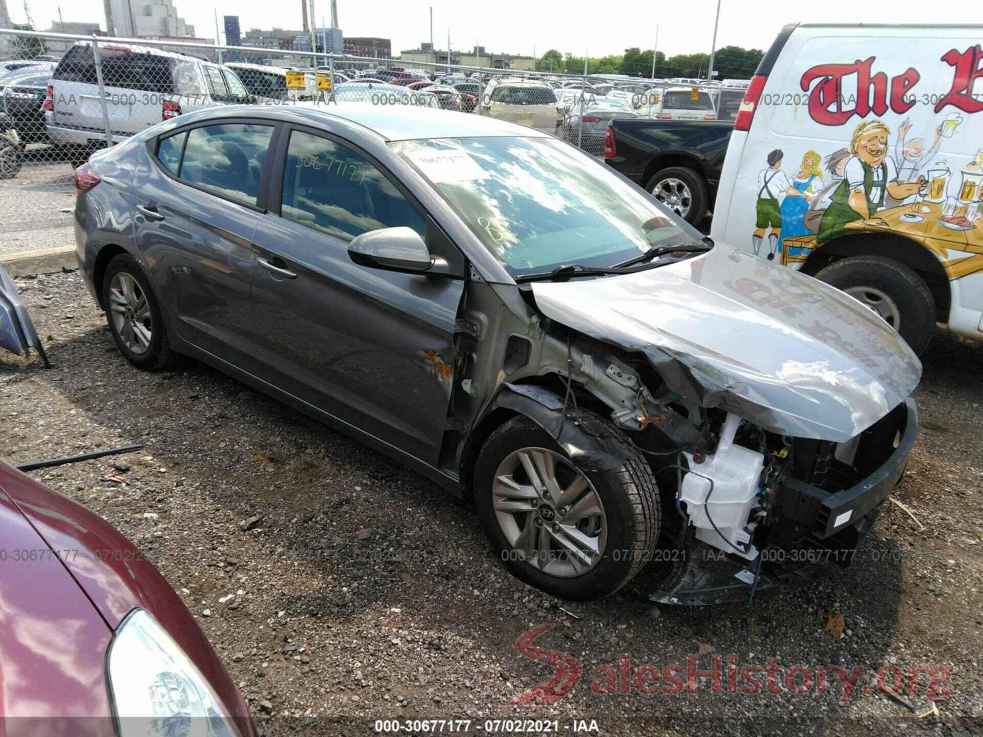 5NPD84LF7KH422564 2019 HYUNDAI ELANTRA