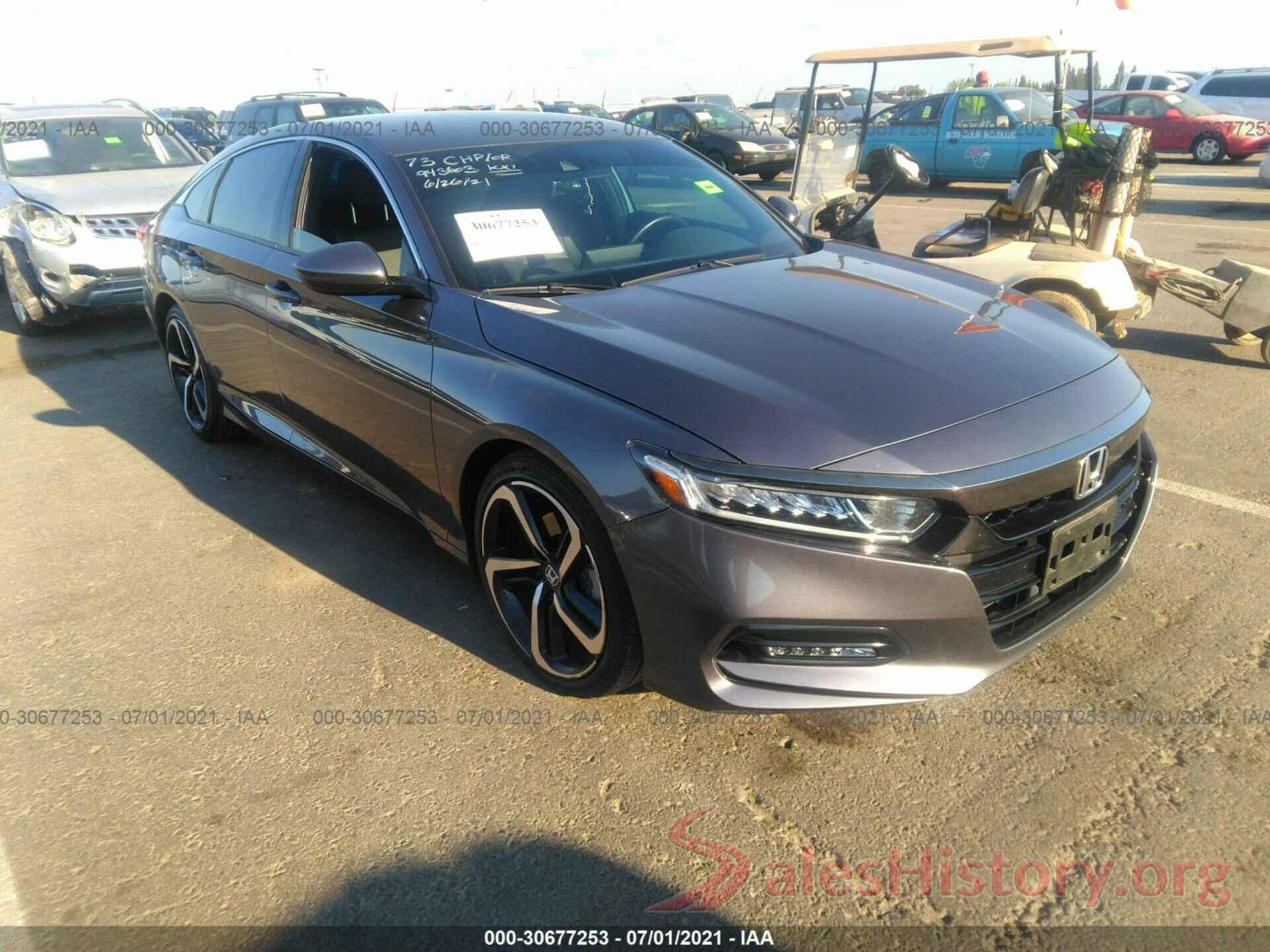 1HGCV1F39LA121678 2020 HONDA ACCORD SEDAN