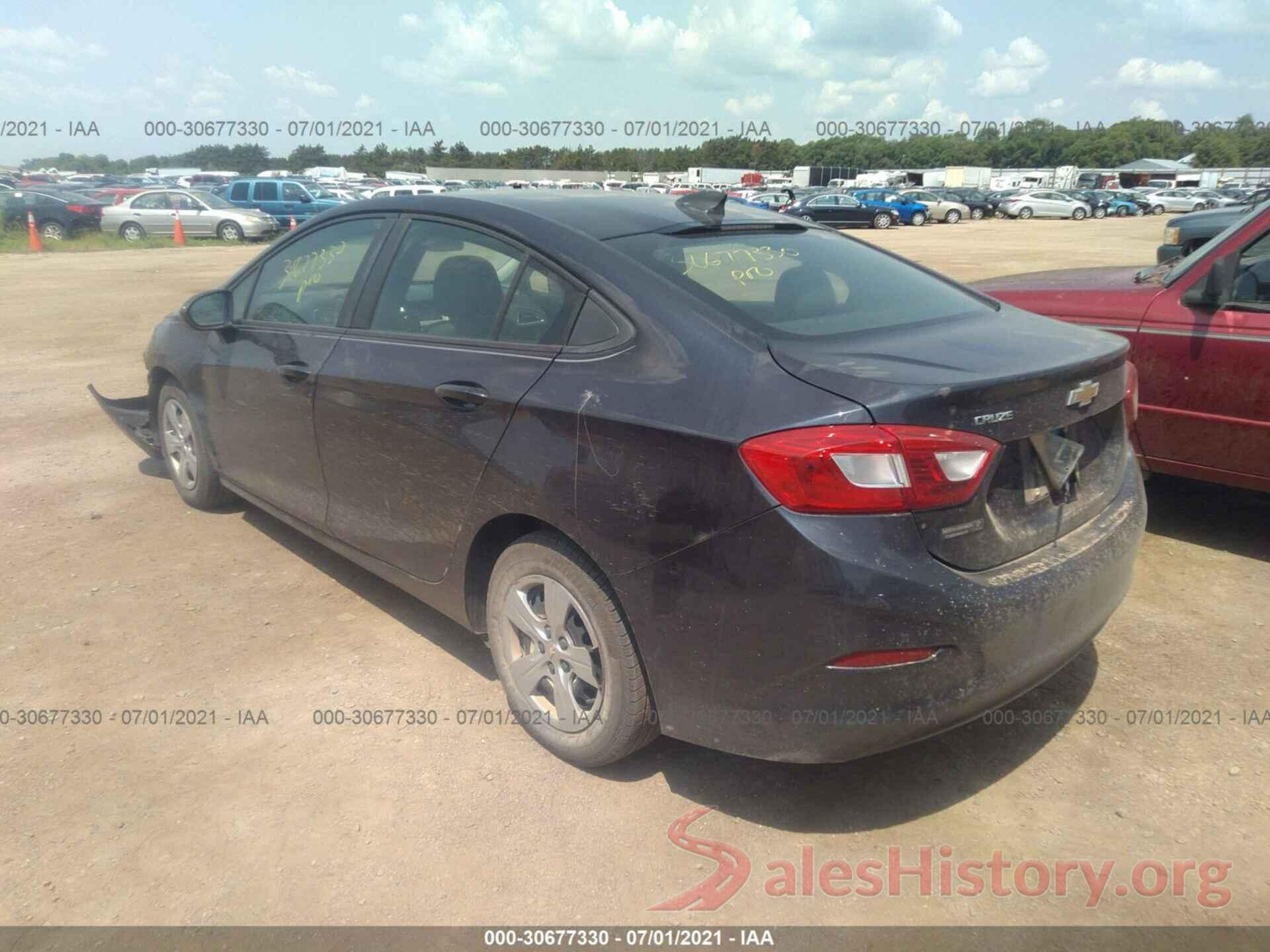 1G1BC5SMXG7238414 2016 CHEVROLET CRUZE