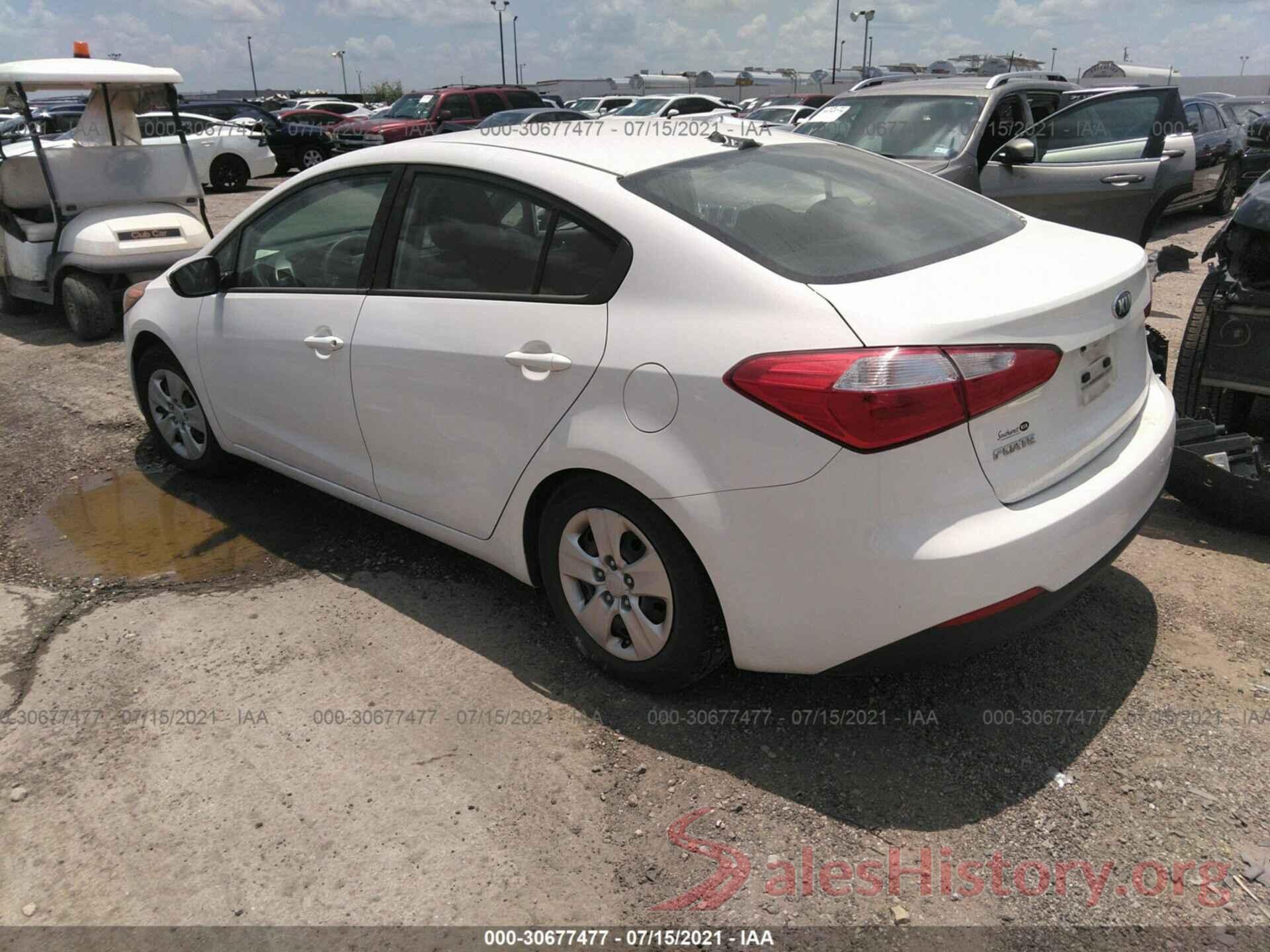 KNAFK4A60G5608447 2016 KIA FORTE