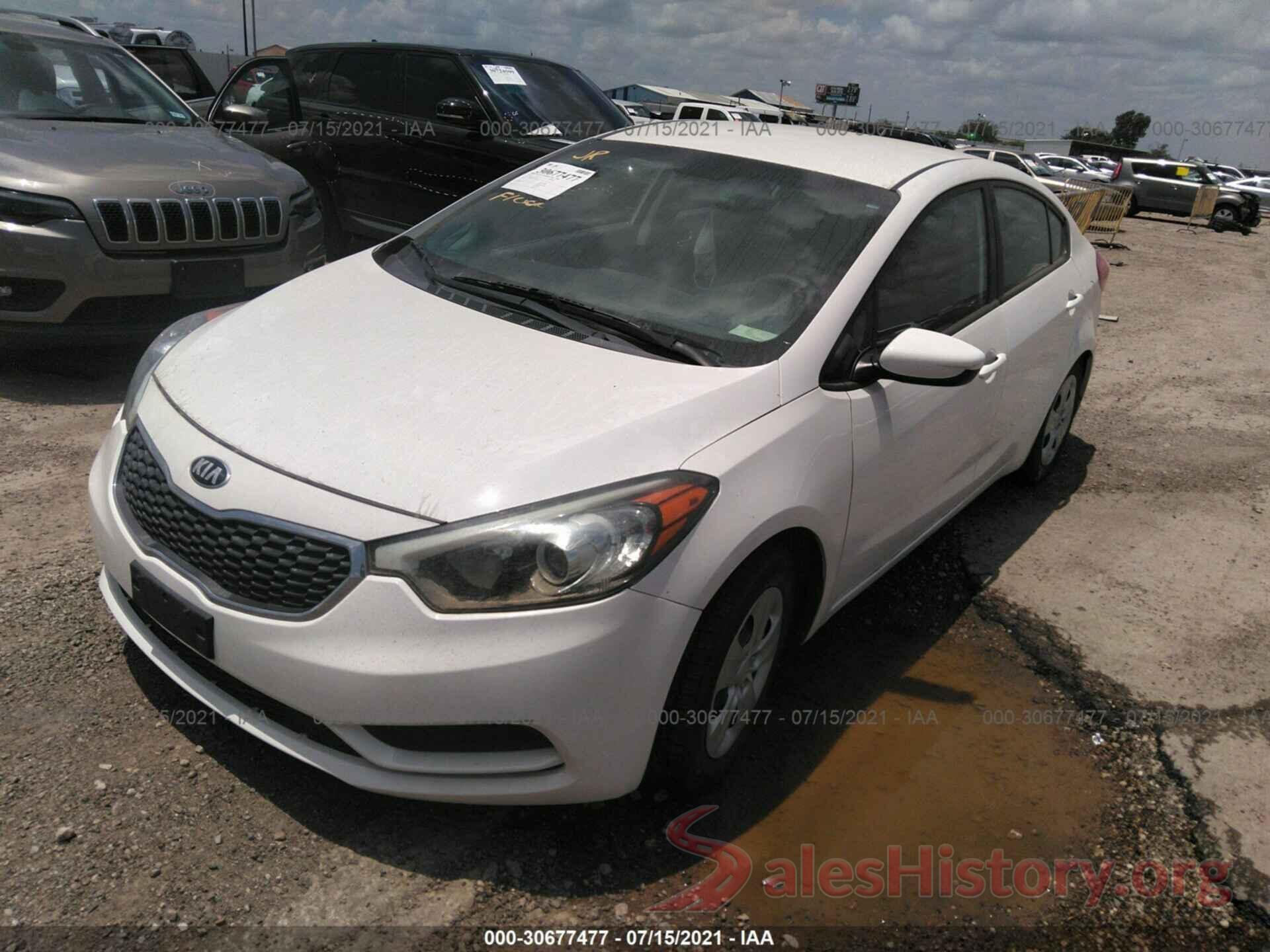 KNAFK4A60G5608447 2016 KIA FORTE