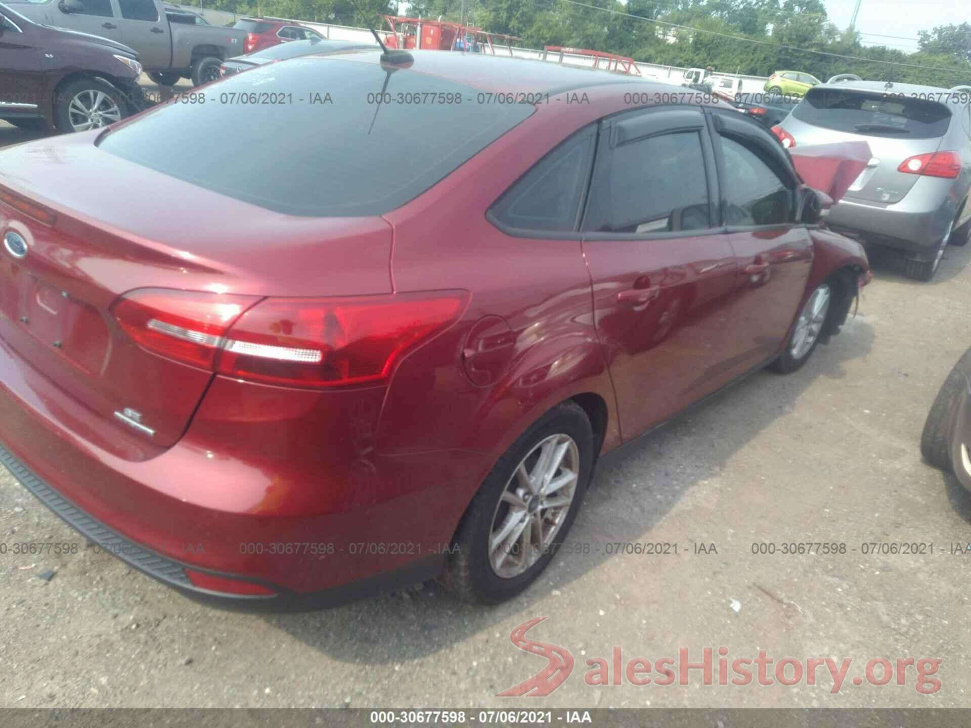 1FADP3F21GL358648 2016 FORD FOCUS