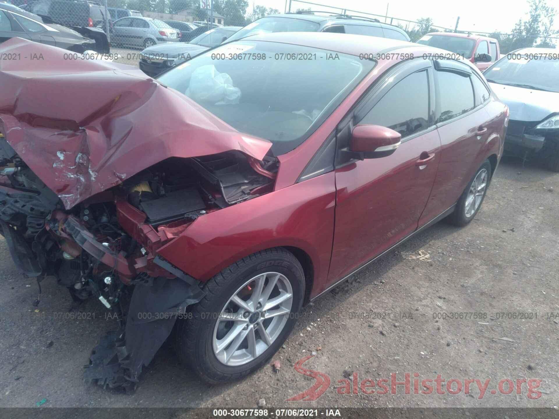 1FADP3F21GL358648 2016 FORD FOCUS