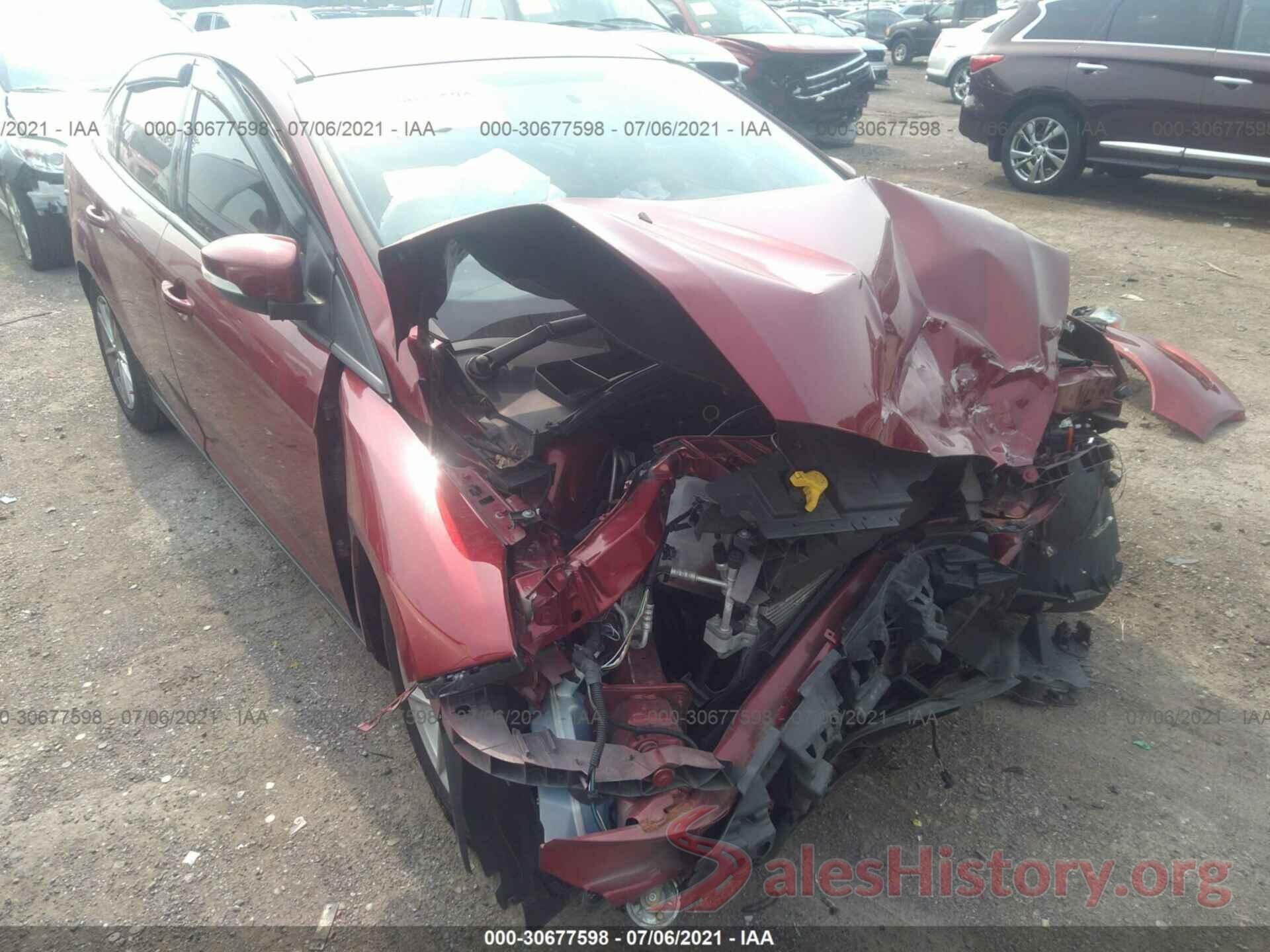 1FADP3F21GL358648 2016 FORD FOCUS