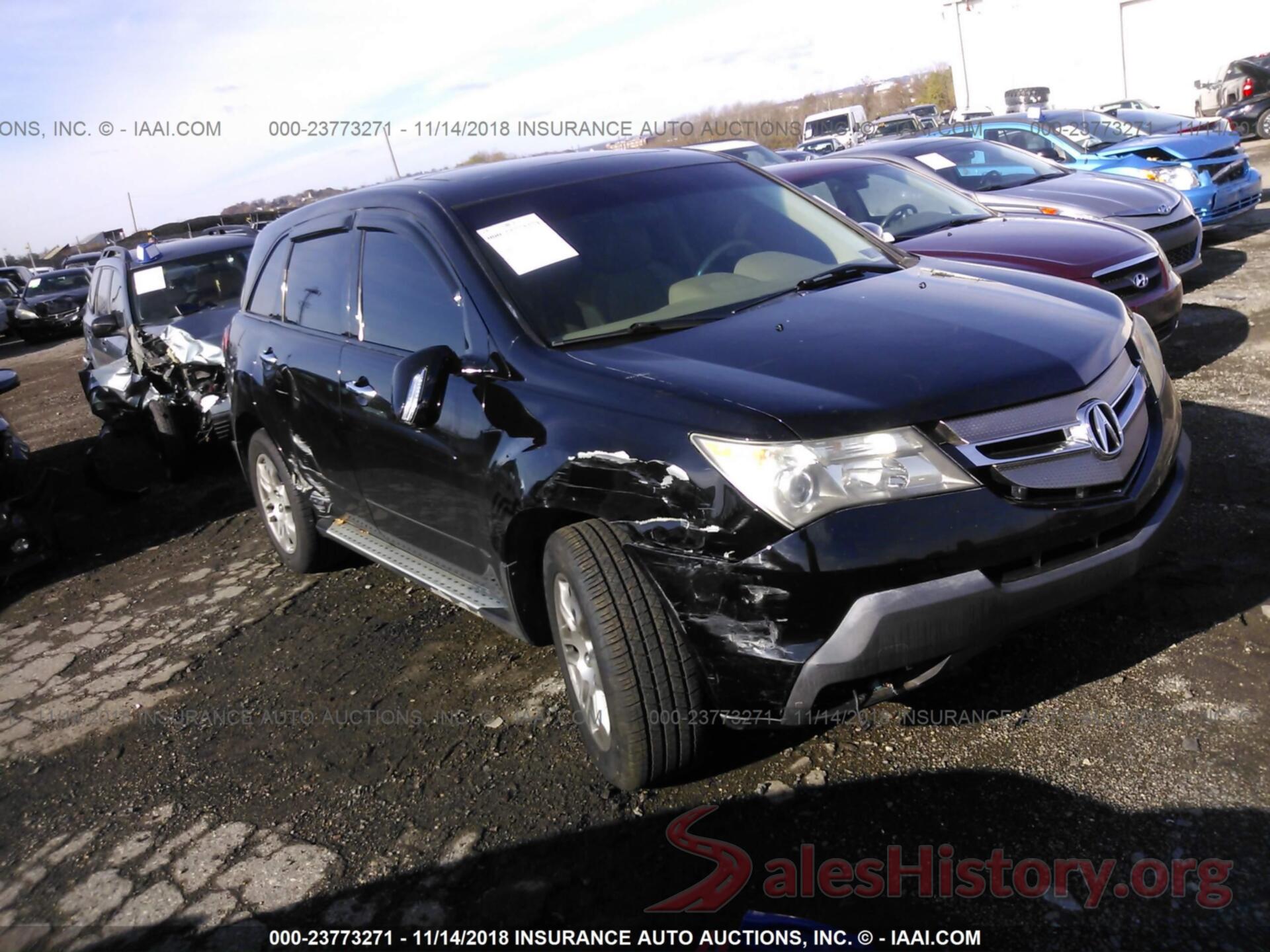 5NPD74LF5HH169658 2007 ACURA MDX