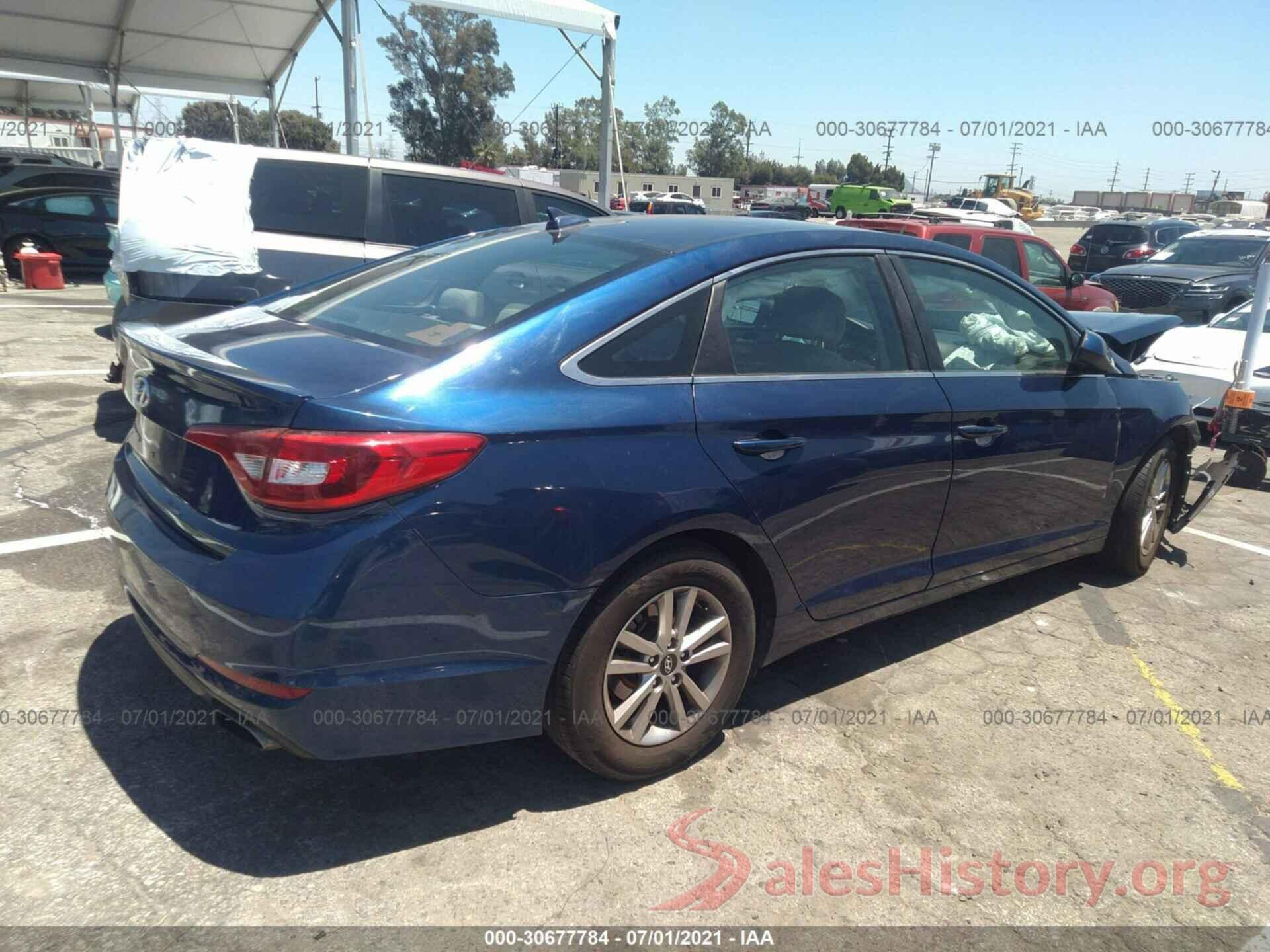 5NPE24AF8HH584513 2017 HYUNDAI SONATA