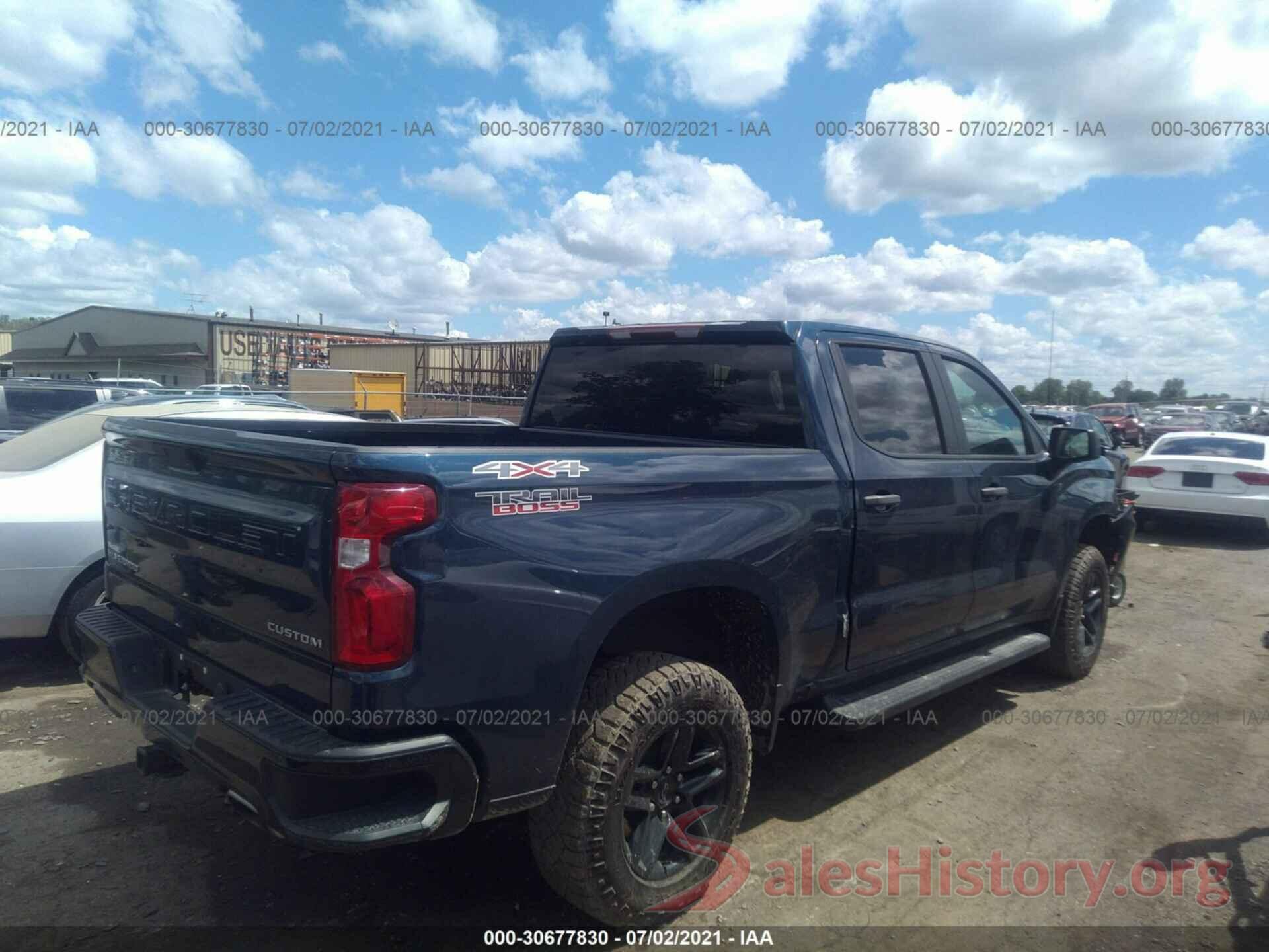 3GCPYCEF7KG223091 2019 CHEVROLET SILVERADO 1500