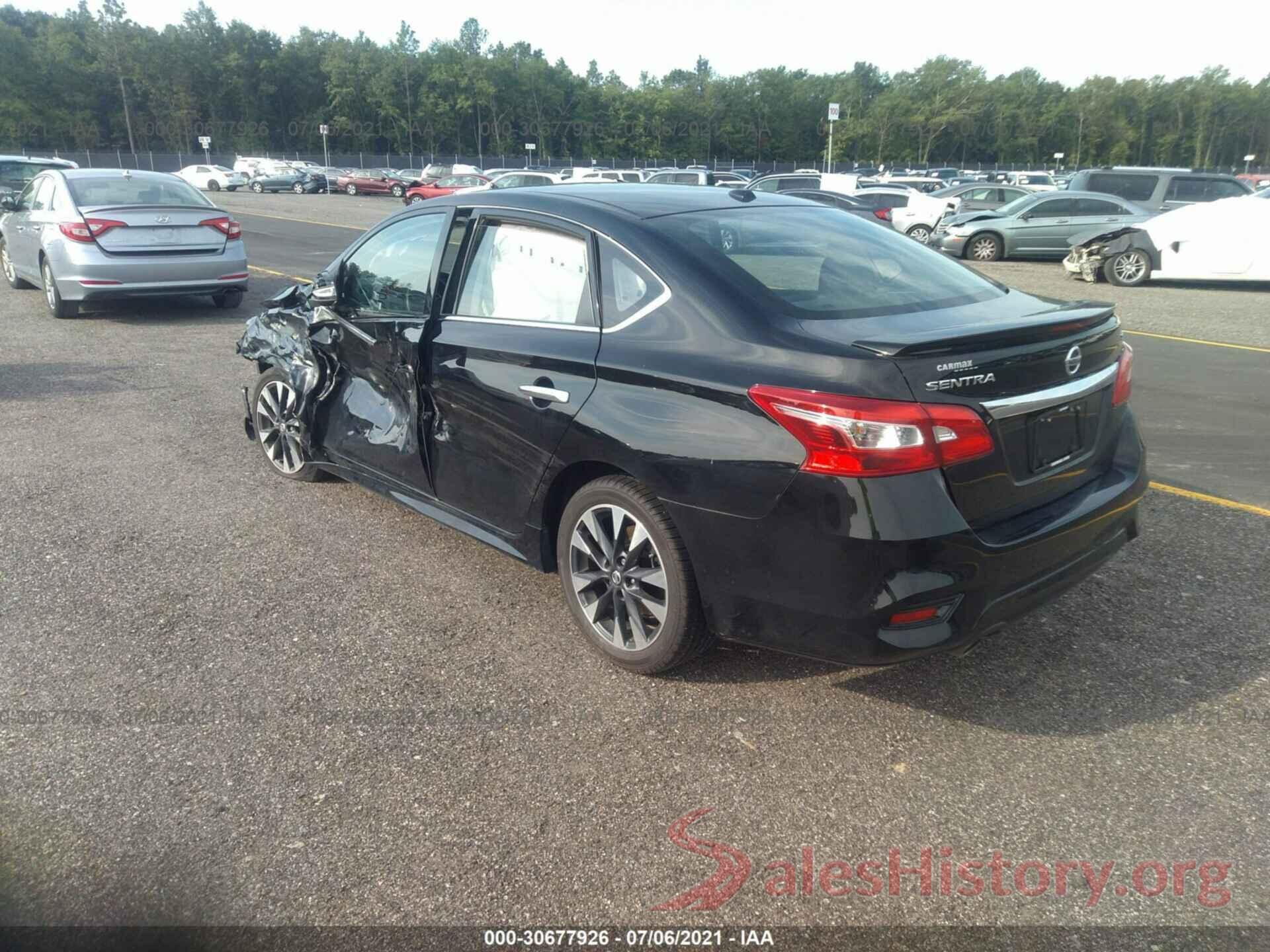 3N1AB7AP0KY348251 2019 NISSAN SENTRA