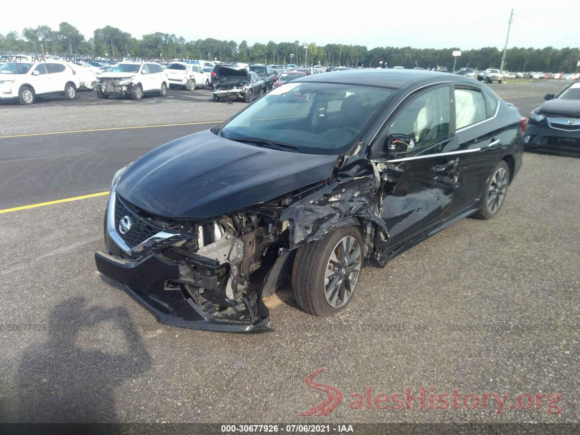 3N1AB7AP0KY348251 2019 NISSAN SENTRA