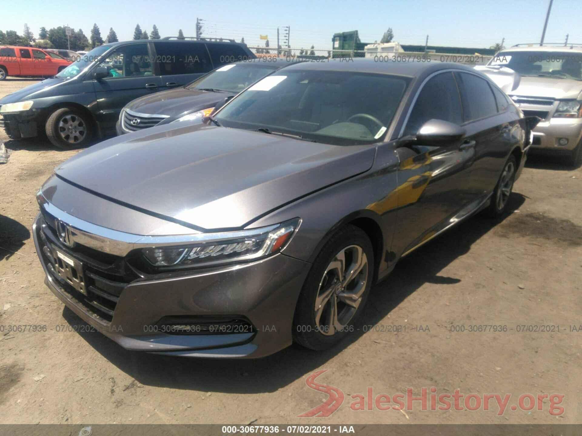 1HGCV1F40JA027369 2018 HONDA ACCORD SEDAN