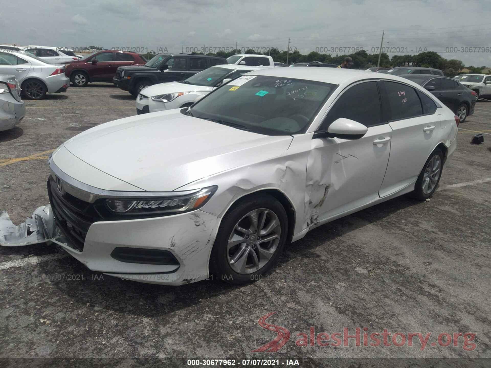 1HGCV1F14JA009575 2018 HONDA ACCORD SEDAN