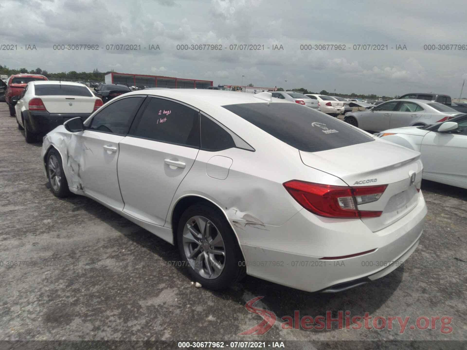 1HGCV1F14JA009575 2018 HONDA ACCORD SEDAN