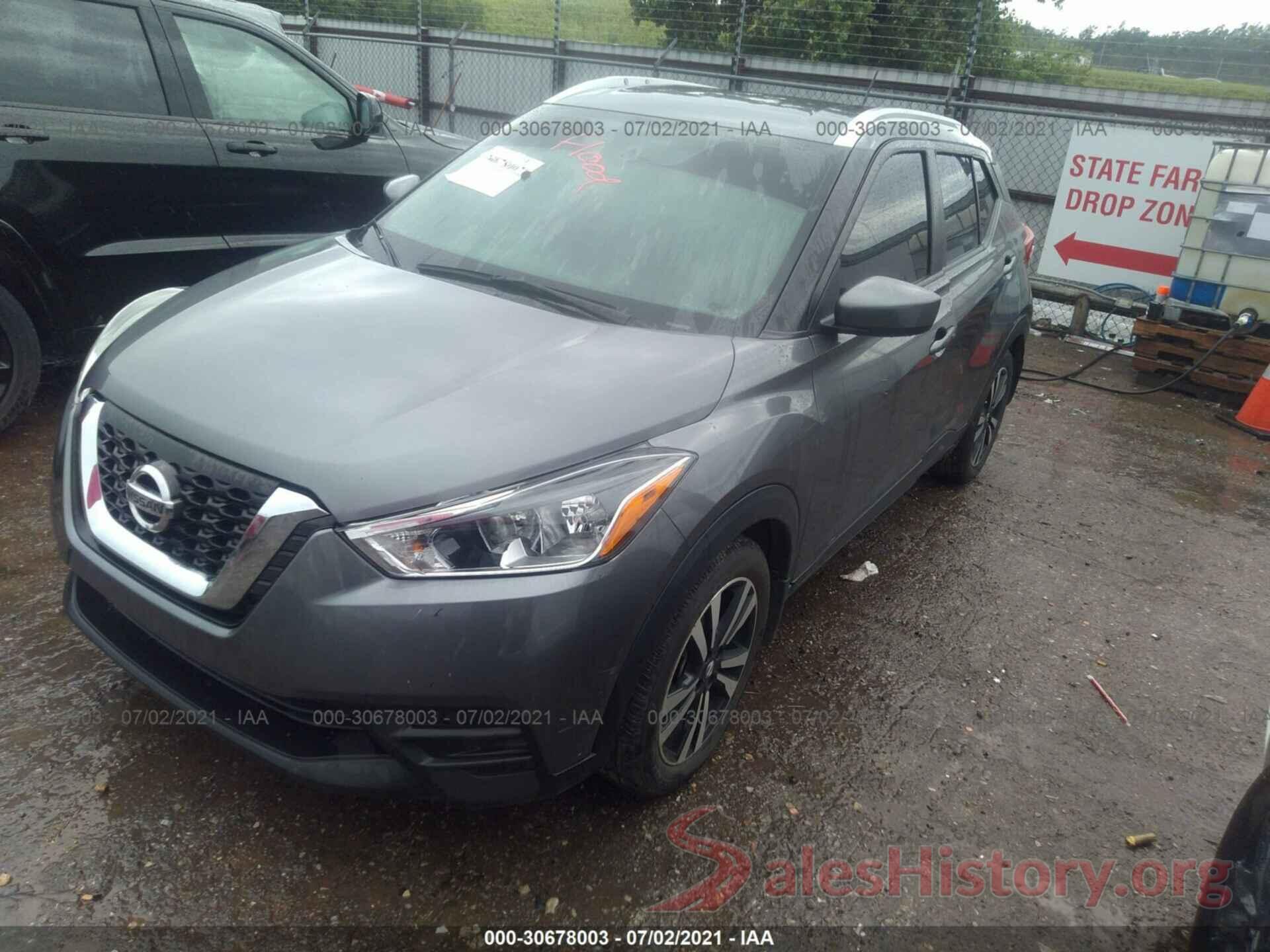 3N1CP5CU7KL496203 2019 NISSAN KICKS