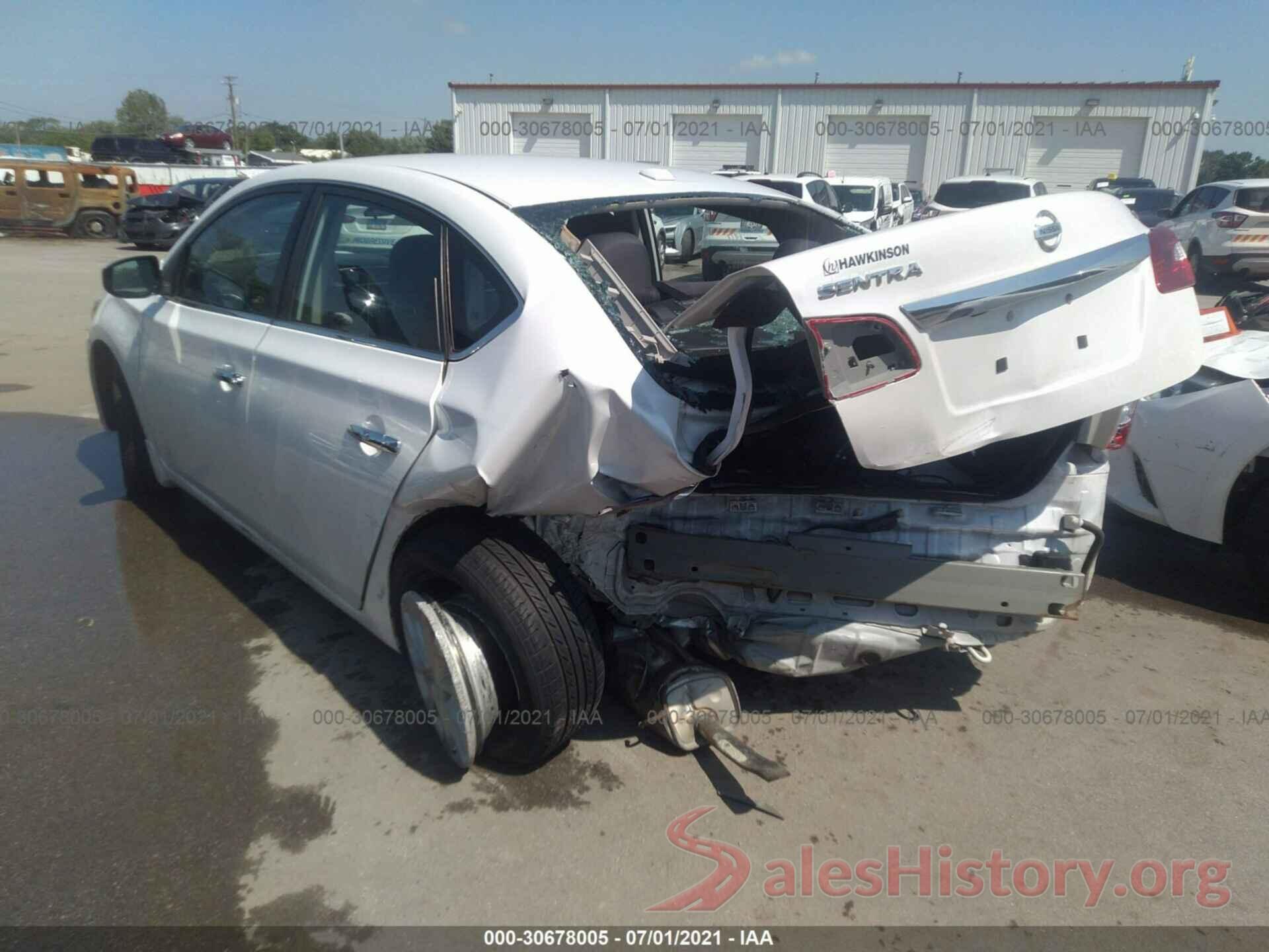 3N1AB7AP2JY230619 2018 NISSAN SENTRA