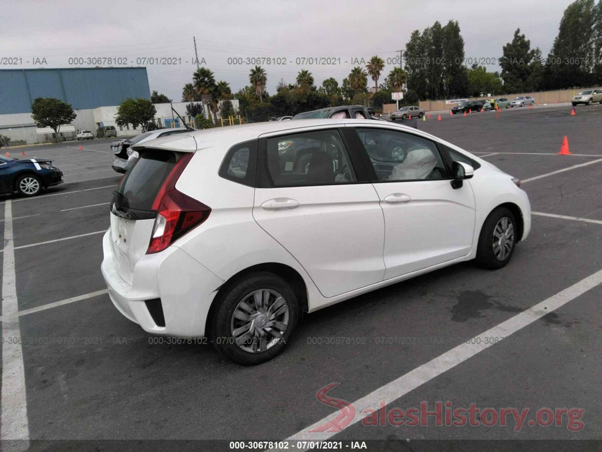 JHMGK5H5XHS021166 2017 HONDA FIT