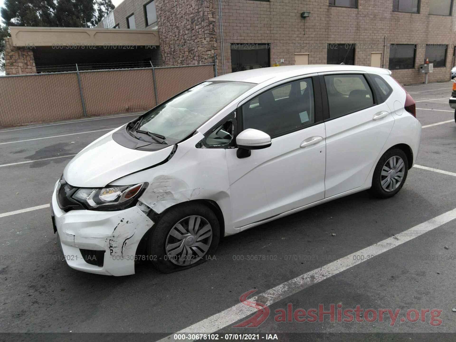 JHMGK5H5XHS021166 2017 HONDA FIT