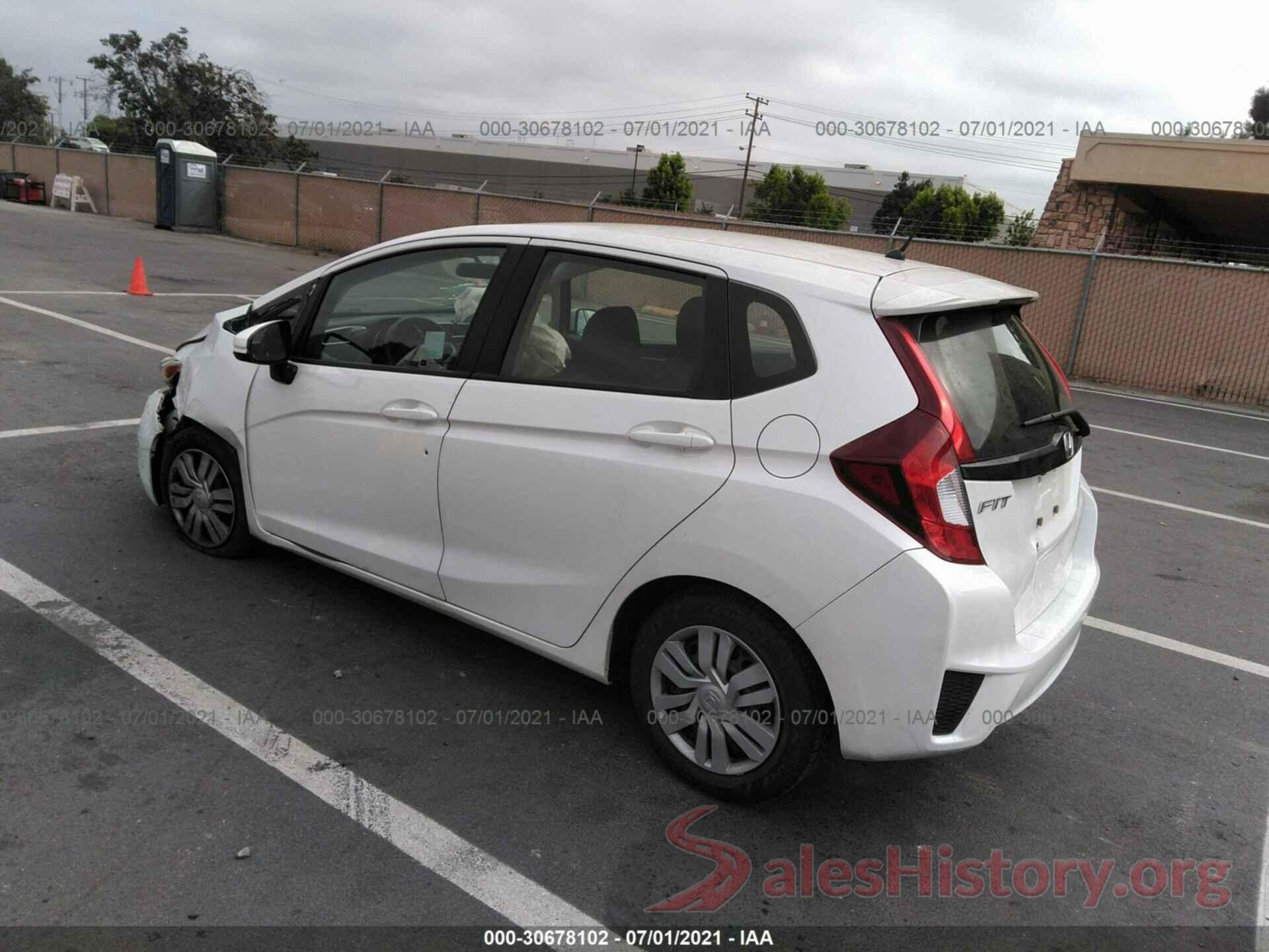 JHMGK5H5XHS021166 2017 HONDA FIT