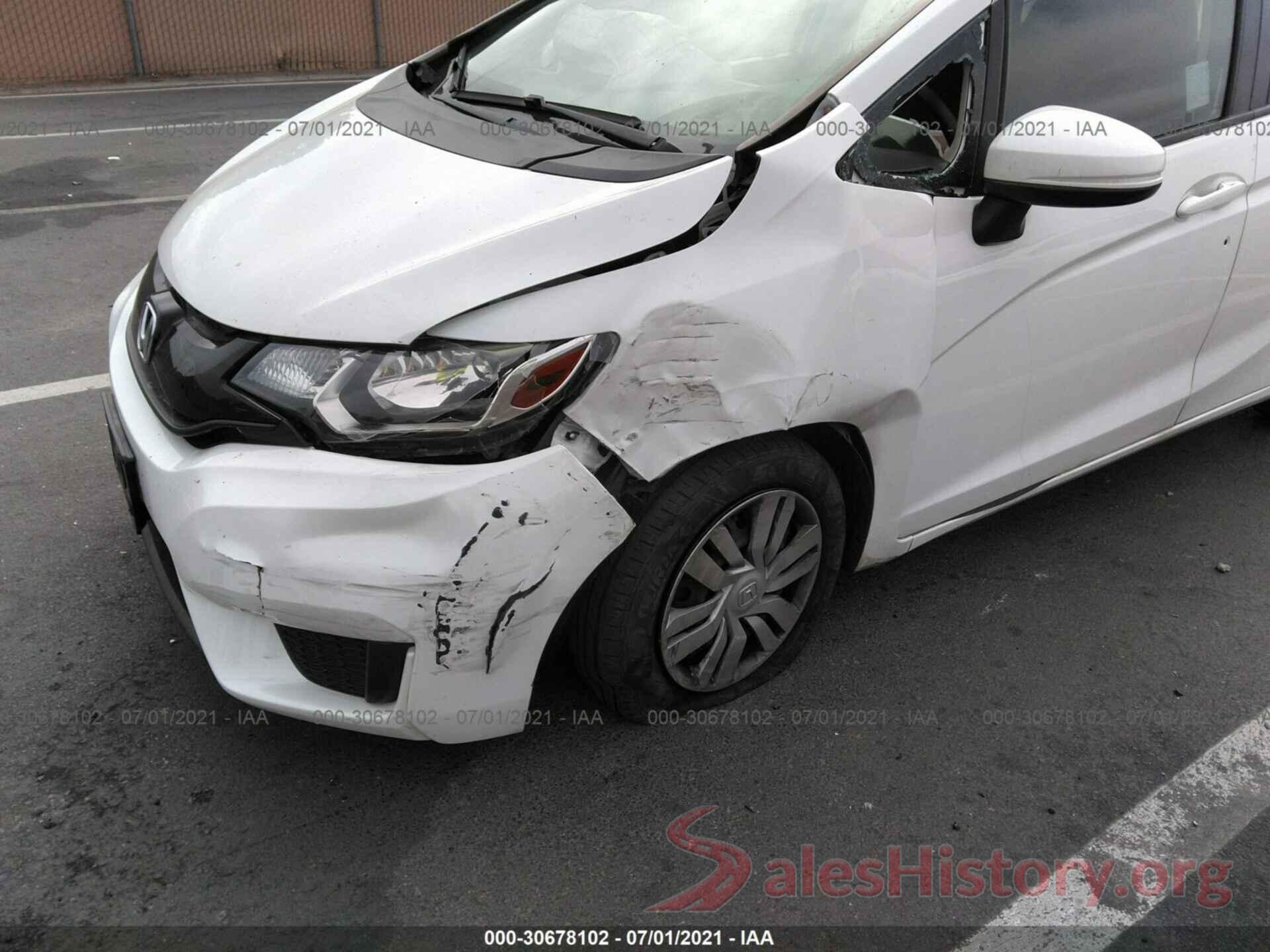 JHMGK5H5XHS021166 2017 HONDA FIT