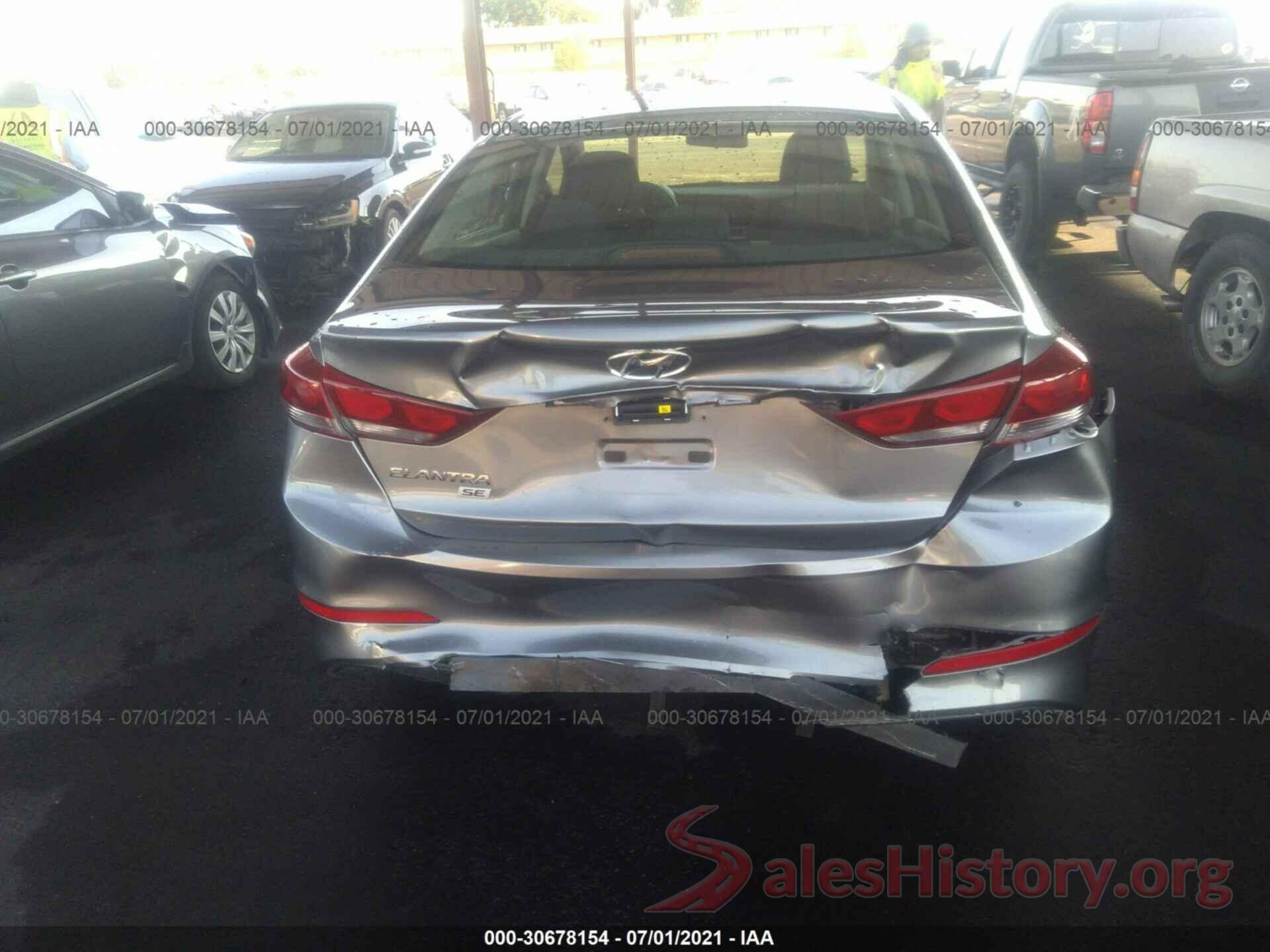 KMHD74LF9JU453382 2018 HYUNDAI ELANTRA