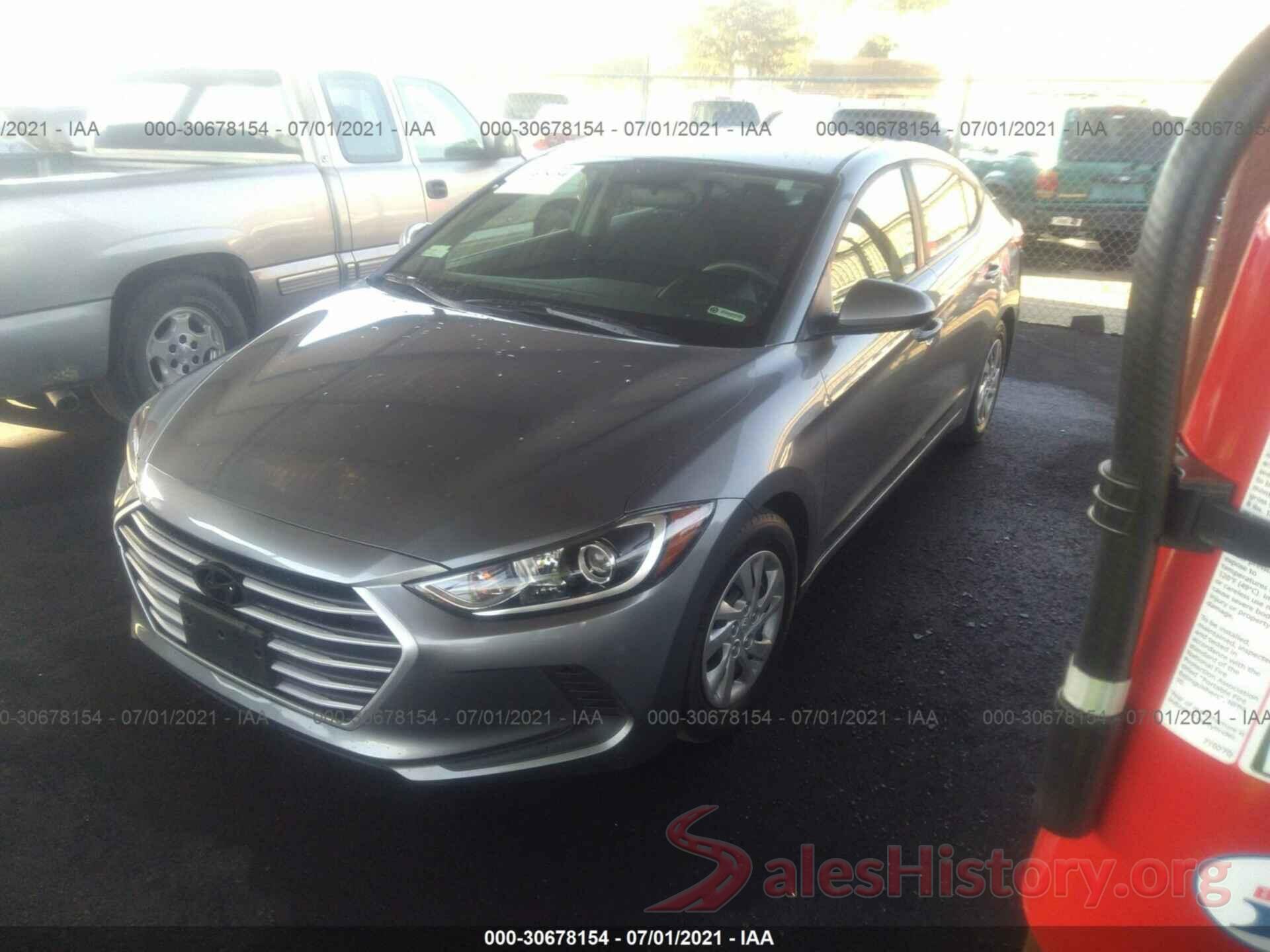 KMHD74LF9JU453382 2018 HYUNDAI ELANTRA