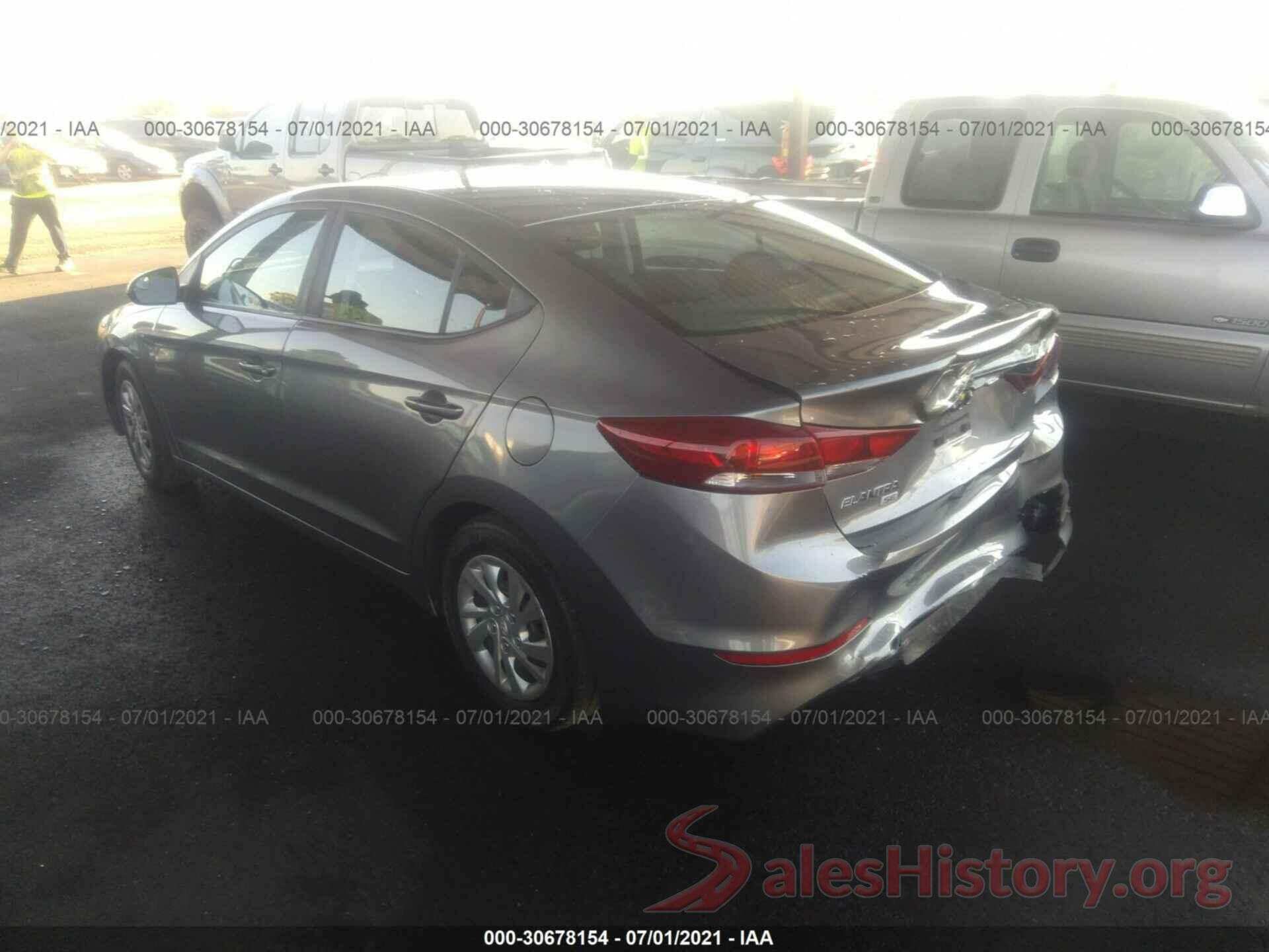 KMHD74LF9JU453382 2018 HYUNDAI ELANTRA