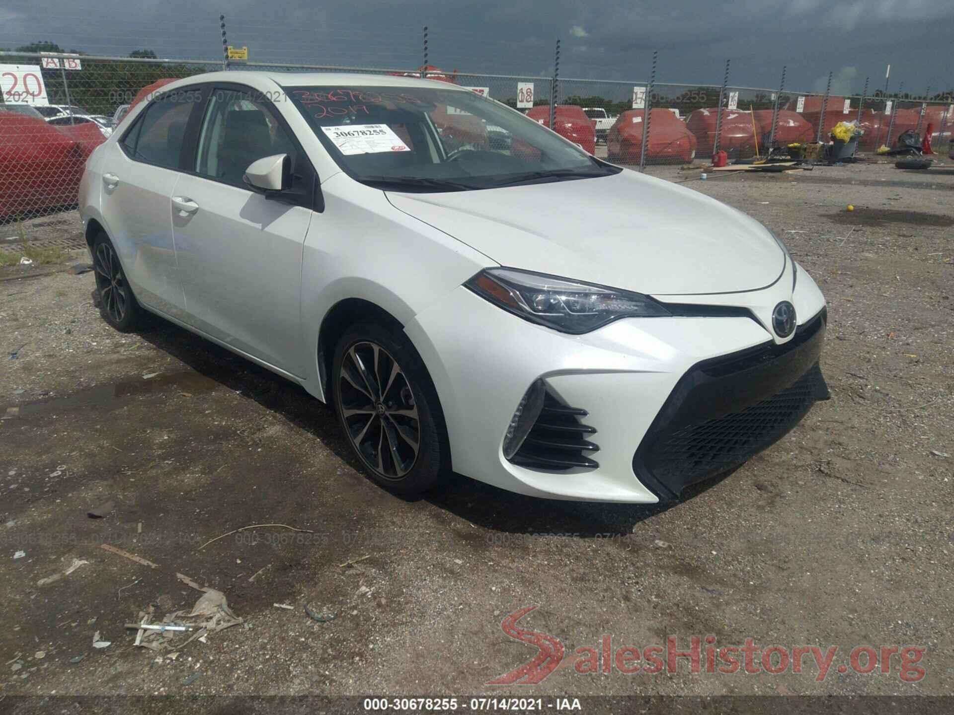 5YFBURHE5KP858235 2019 TOYOTA COROLLA