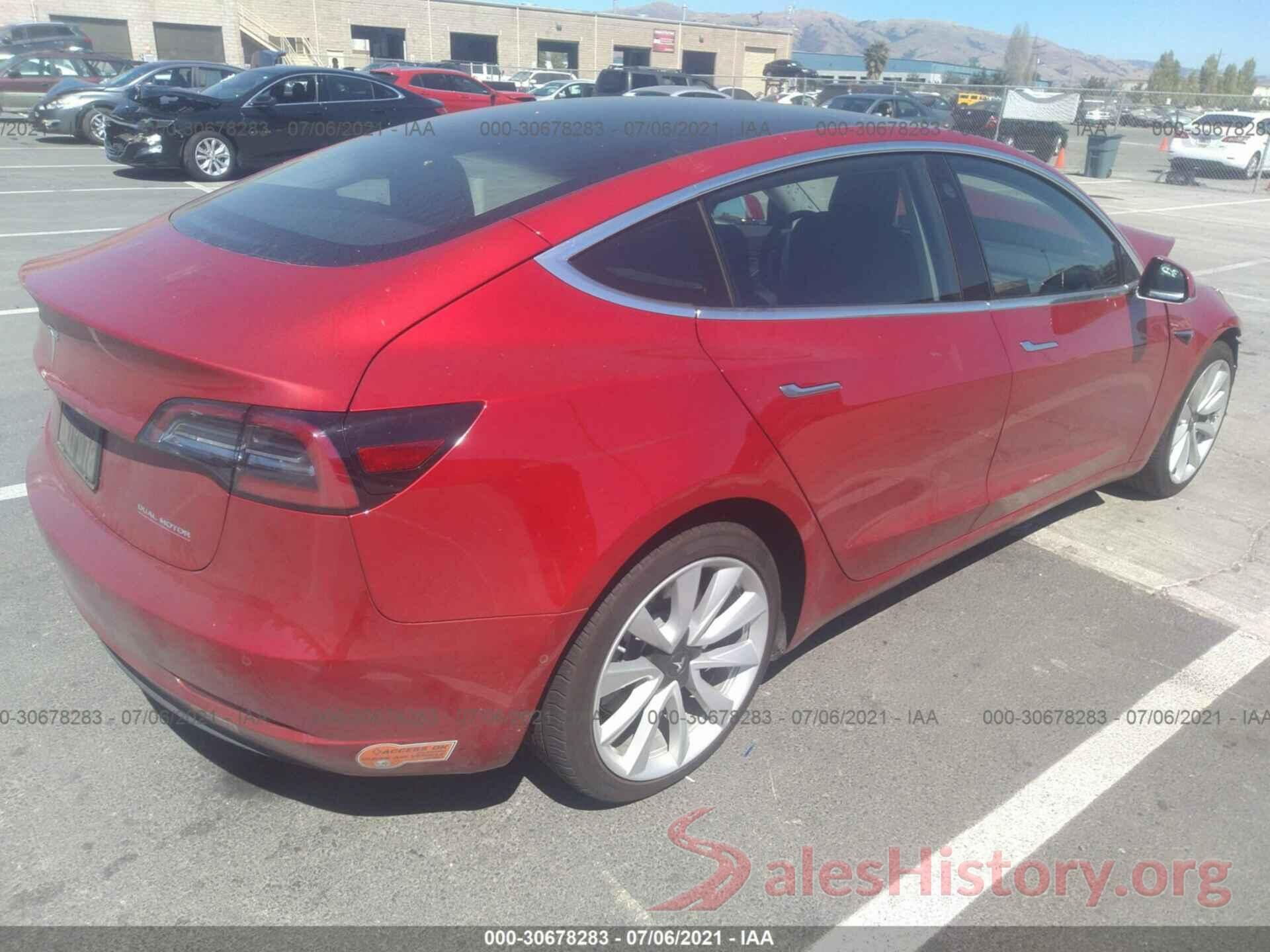 5YJ3E1EC7LF647251 2020 TESLA MODEL 3