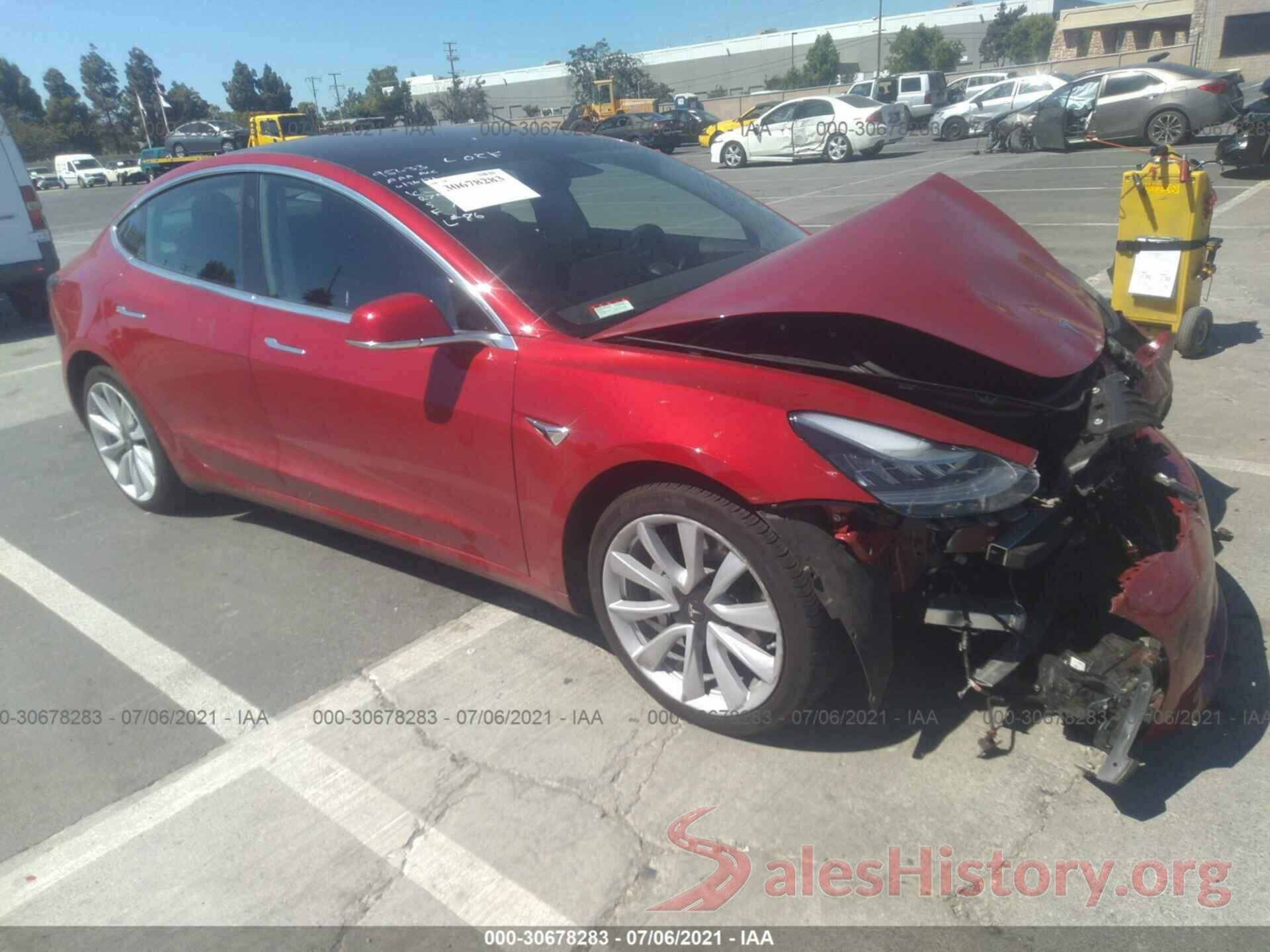 5YJ3E1EC7LF647251 2020 TESLA MODEL 3