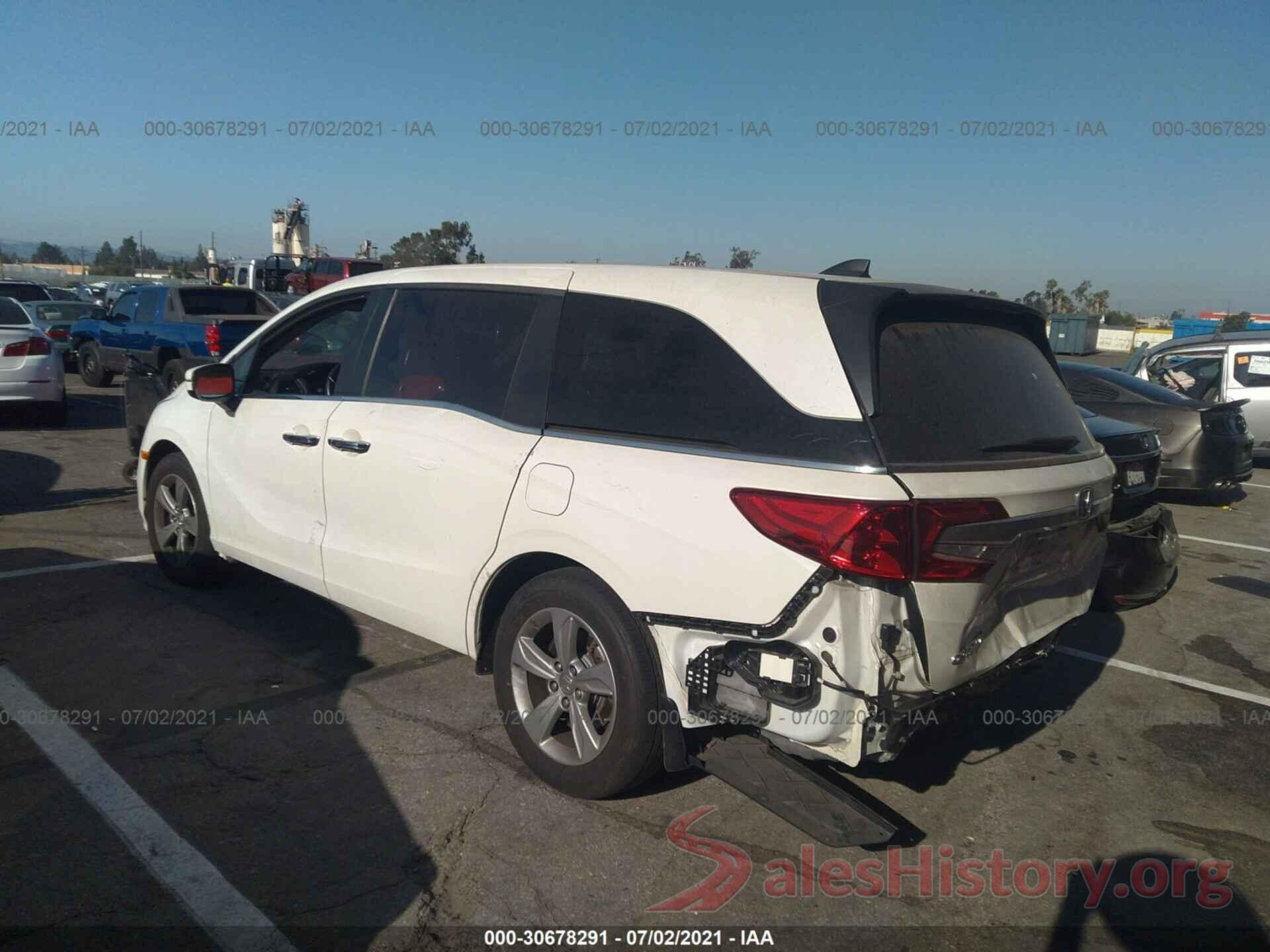 5FNRL6H75KB012944 2019 HONDA ODYSSEY