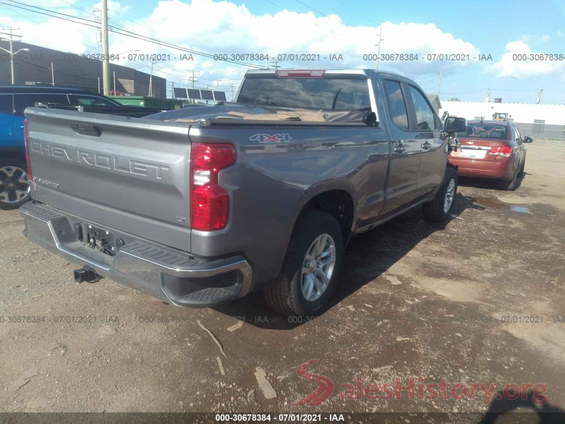 1GCRYDEK8KZ316617 2019 CHEVROLET SILVERADO 1500