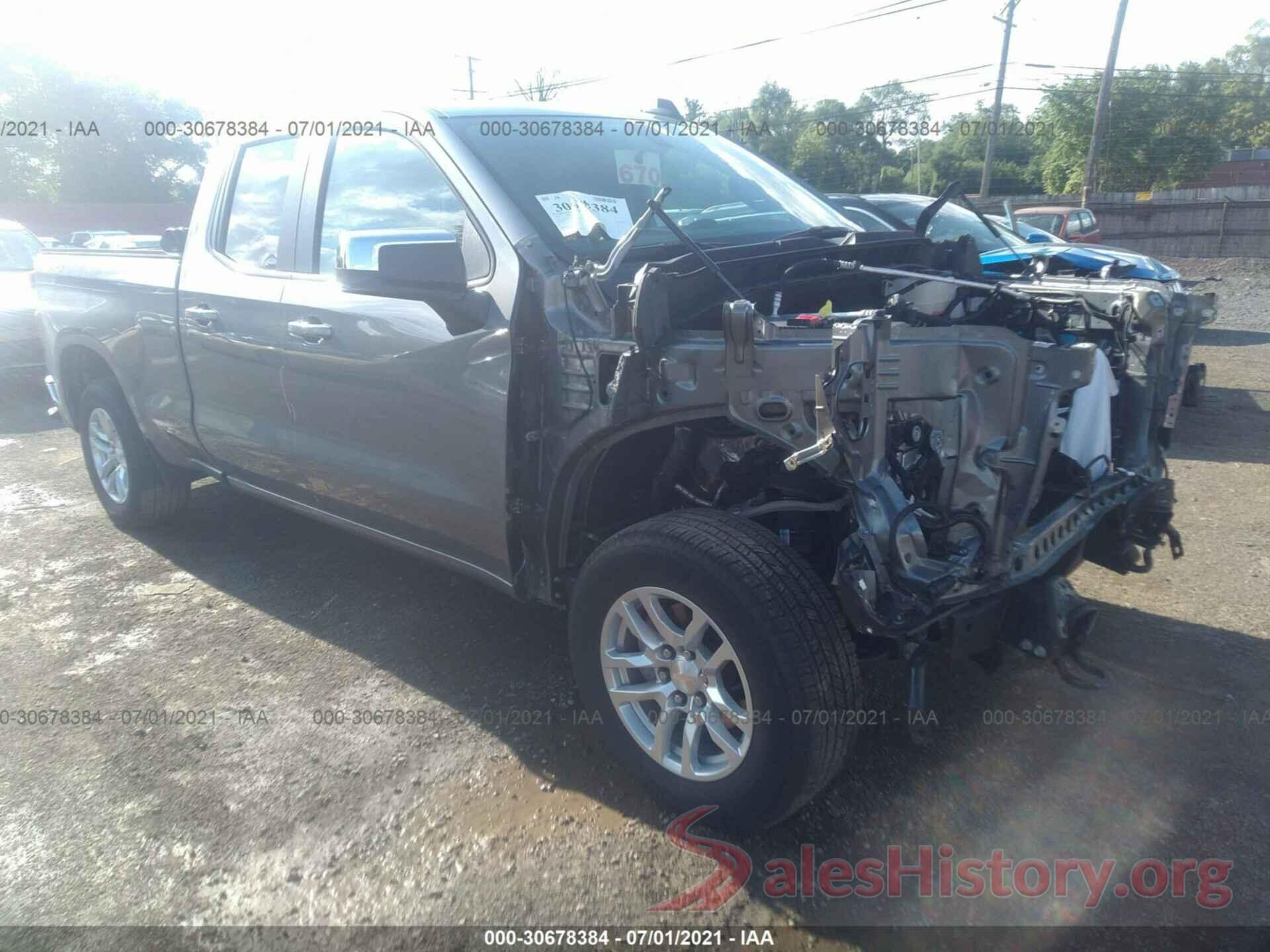 1GCRYDEK8KZ316617 2019 CHEVROLET SILVERADO 1500