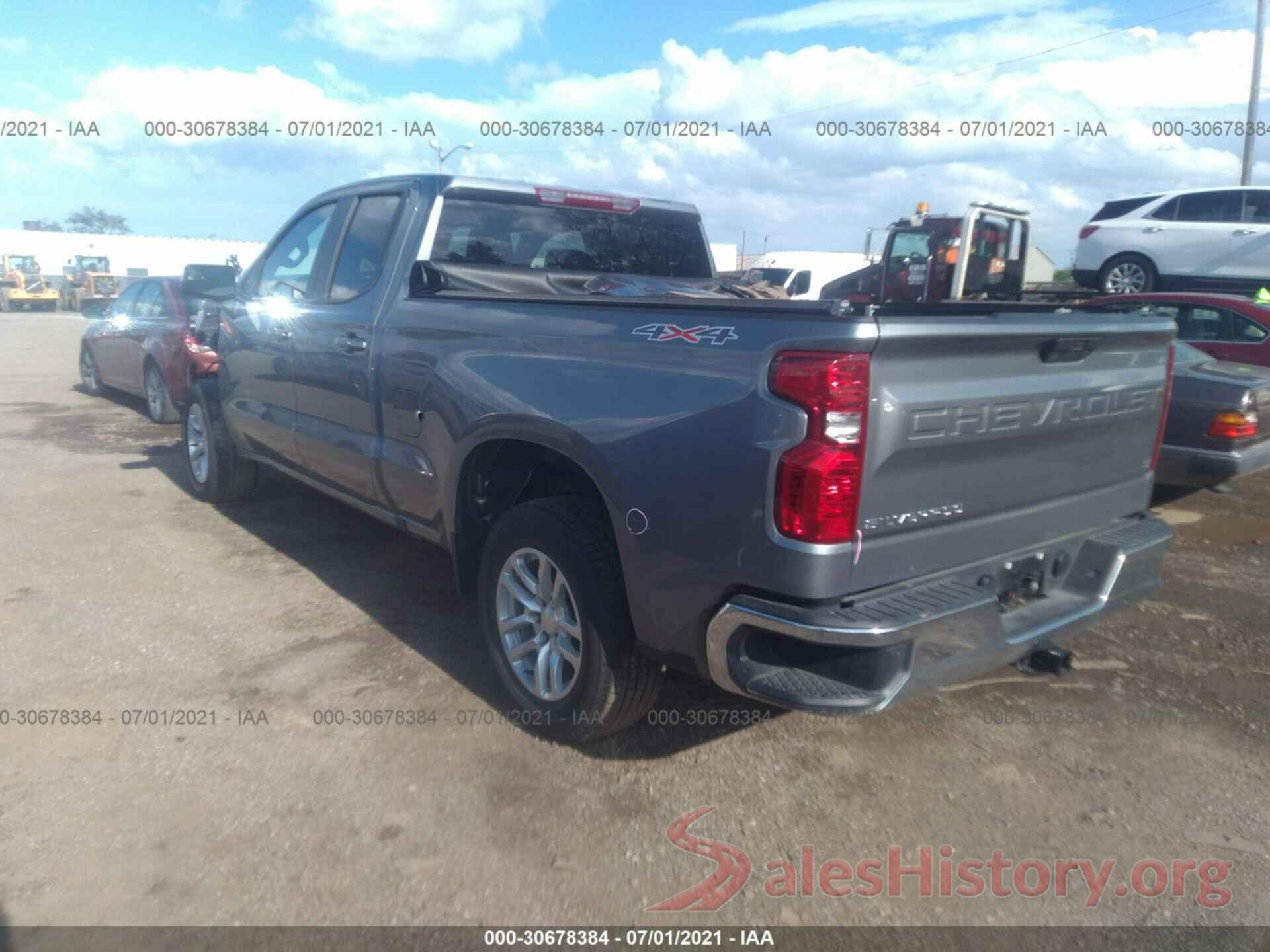 1GCRYDEK8KZ316617 2019 CHEVROLET SILVERADO 1500